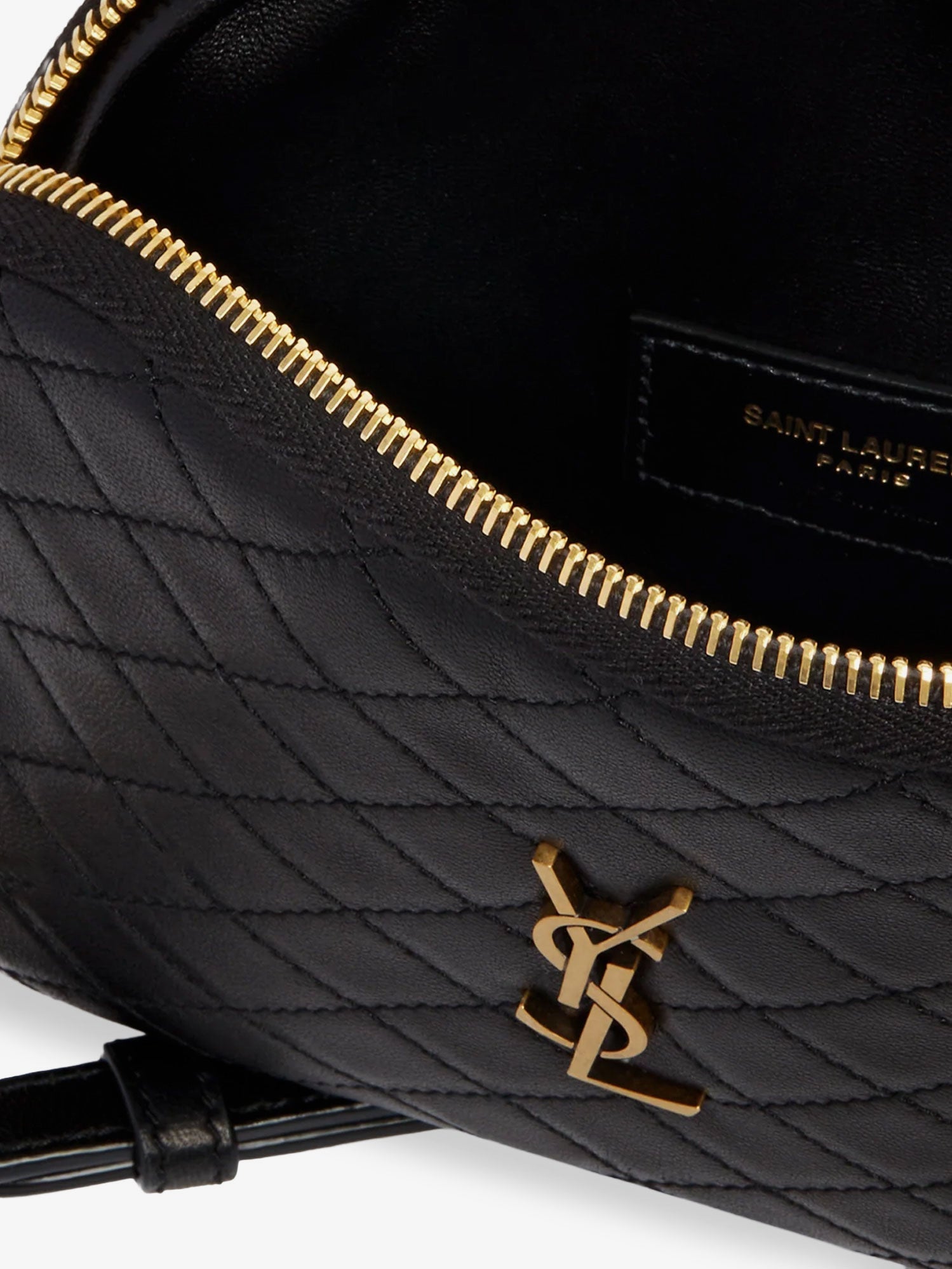 Saint Laurent Gaby Leather Shoulder Bag