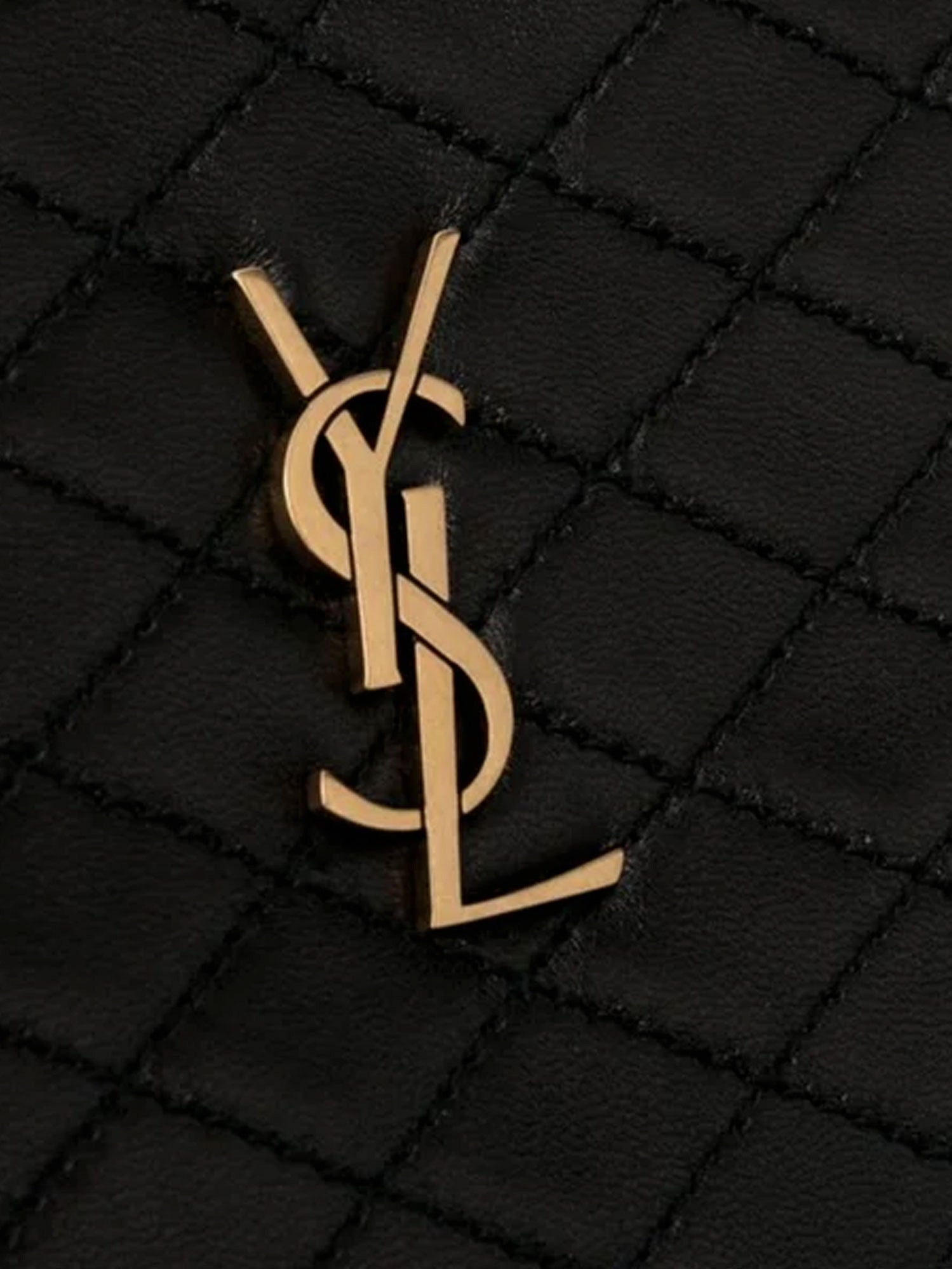 Saint Laurent Gaby Leather Shoulder Bag