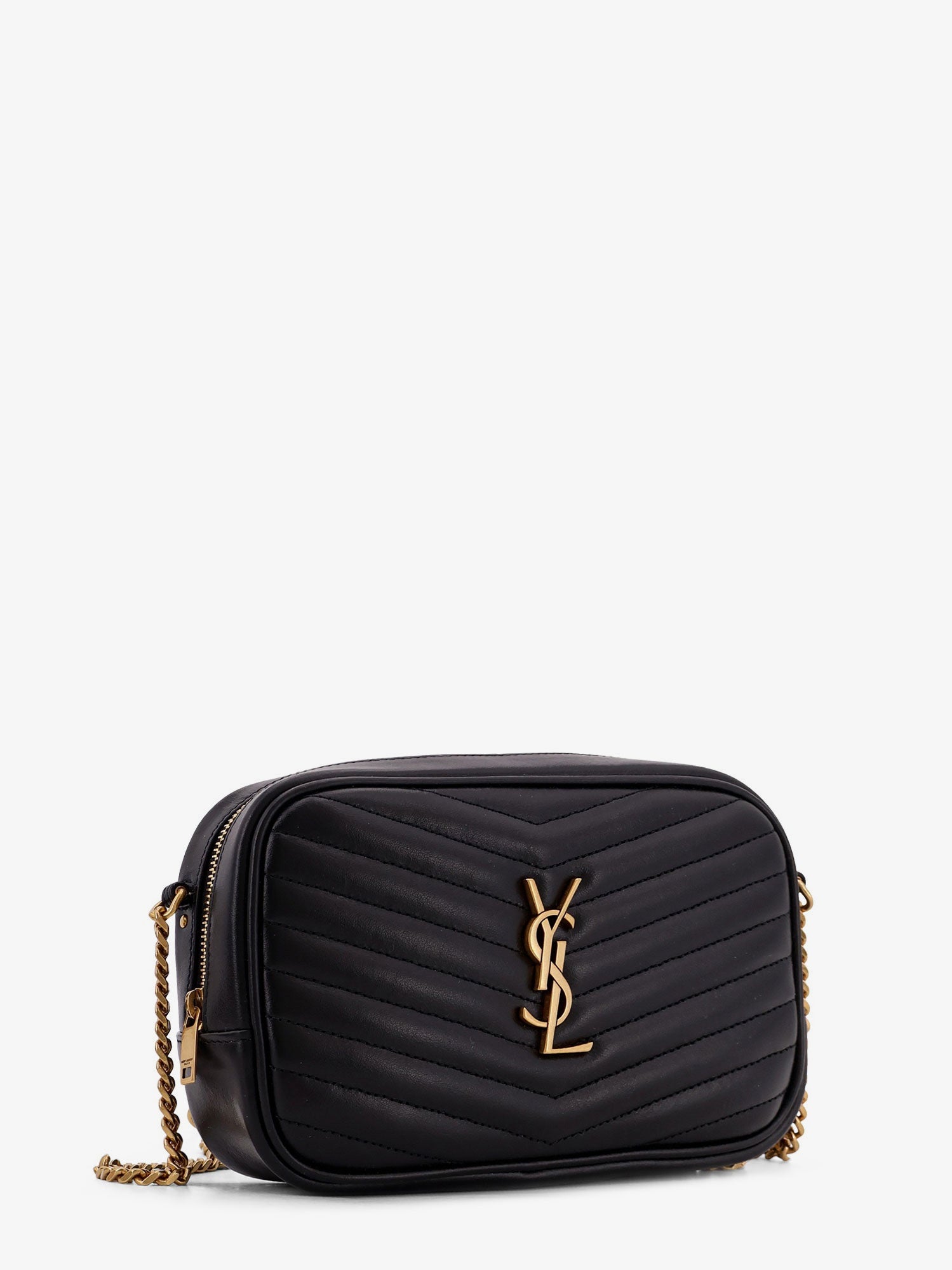 Saint Laurent Mini Lou Quilted Leather Crossbody Bag
