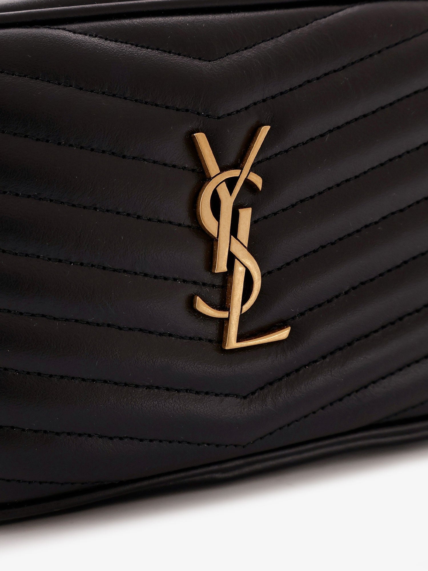 Saint Laurent Mini Lou Quilted Leather Crossbody Bag