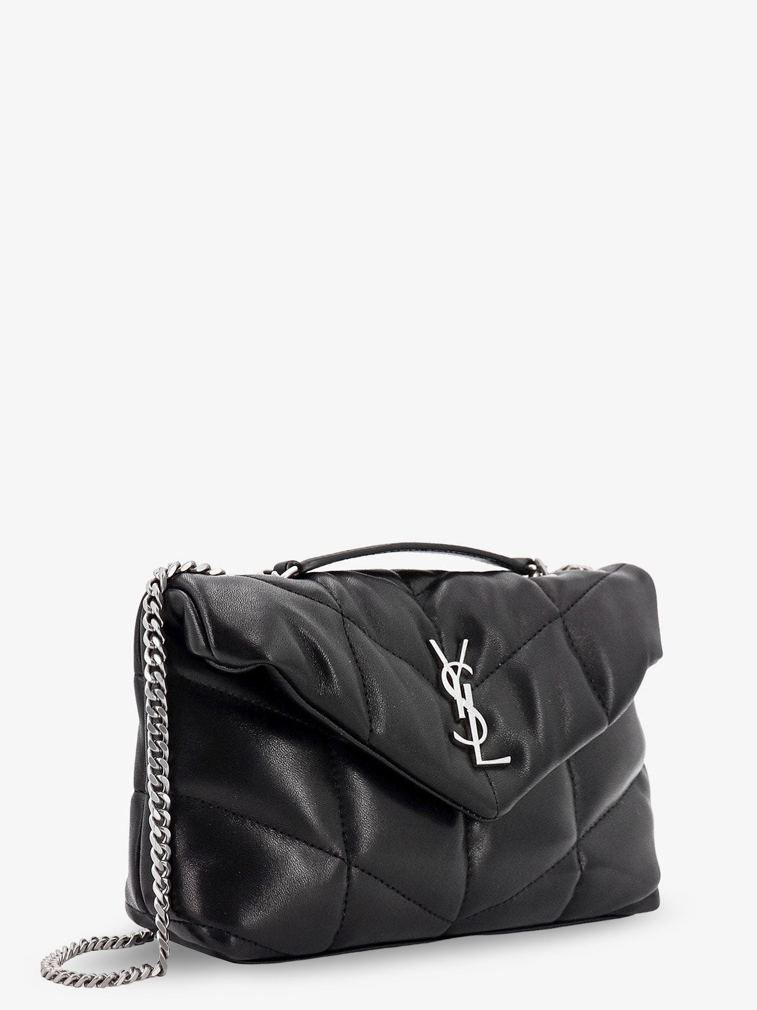 Saint Laurent Loulou Puffer Toy Matelassé Leather Crossbody Bag