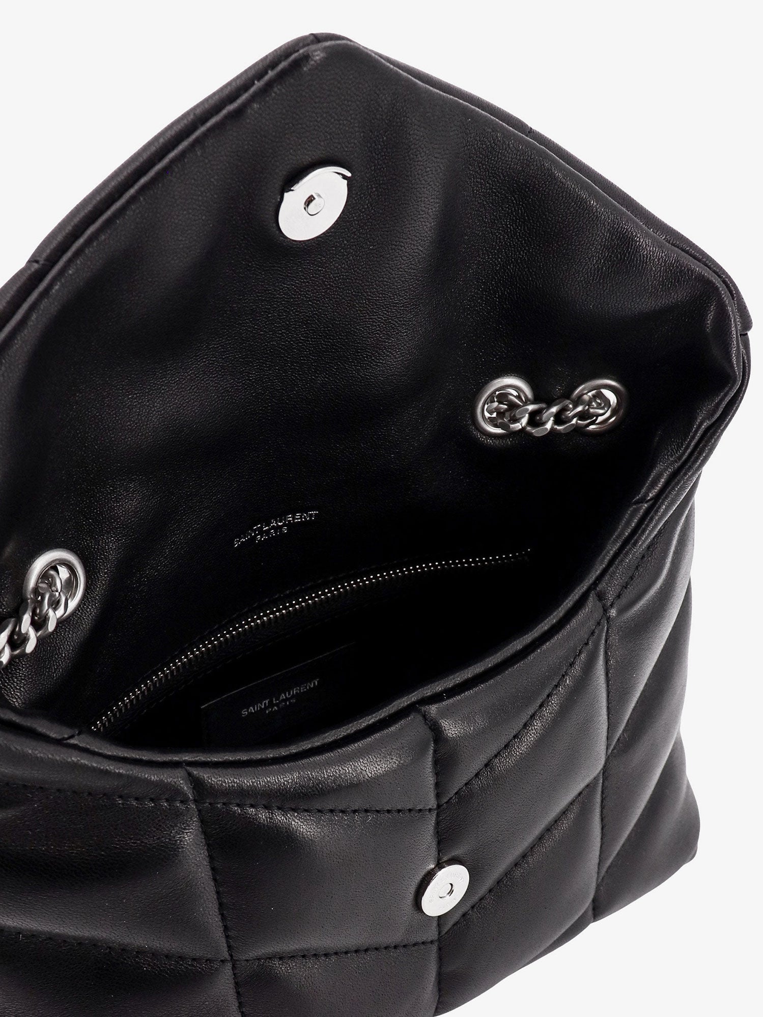 Saint Laurent Loulou Puffer Toy Matelassé Leather Crossbody Bag