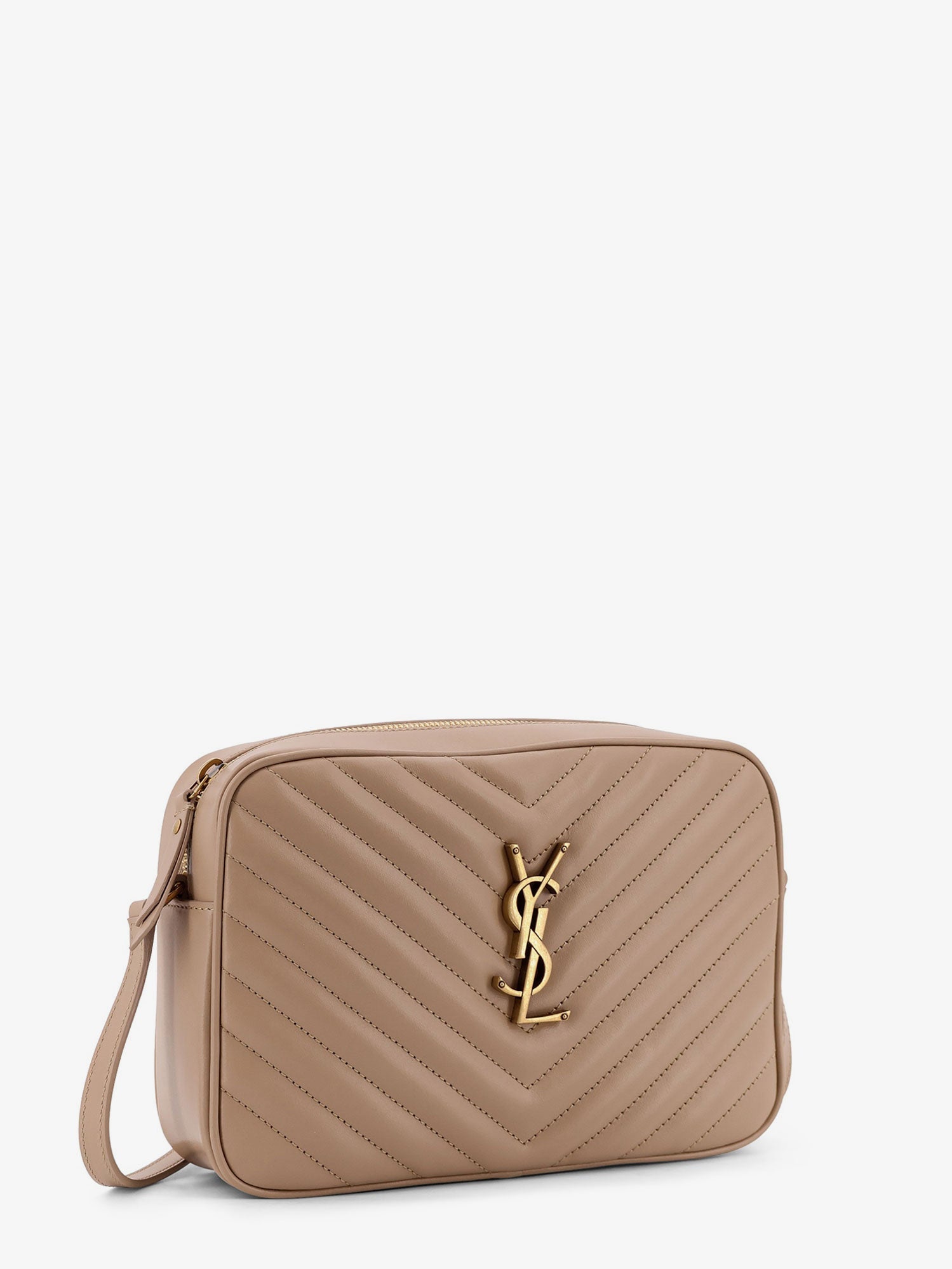 Saint Laurent Quilted Leather Lou Camera Bag