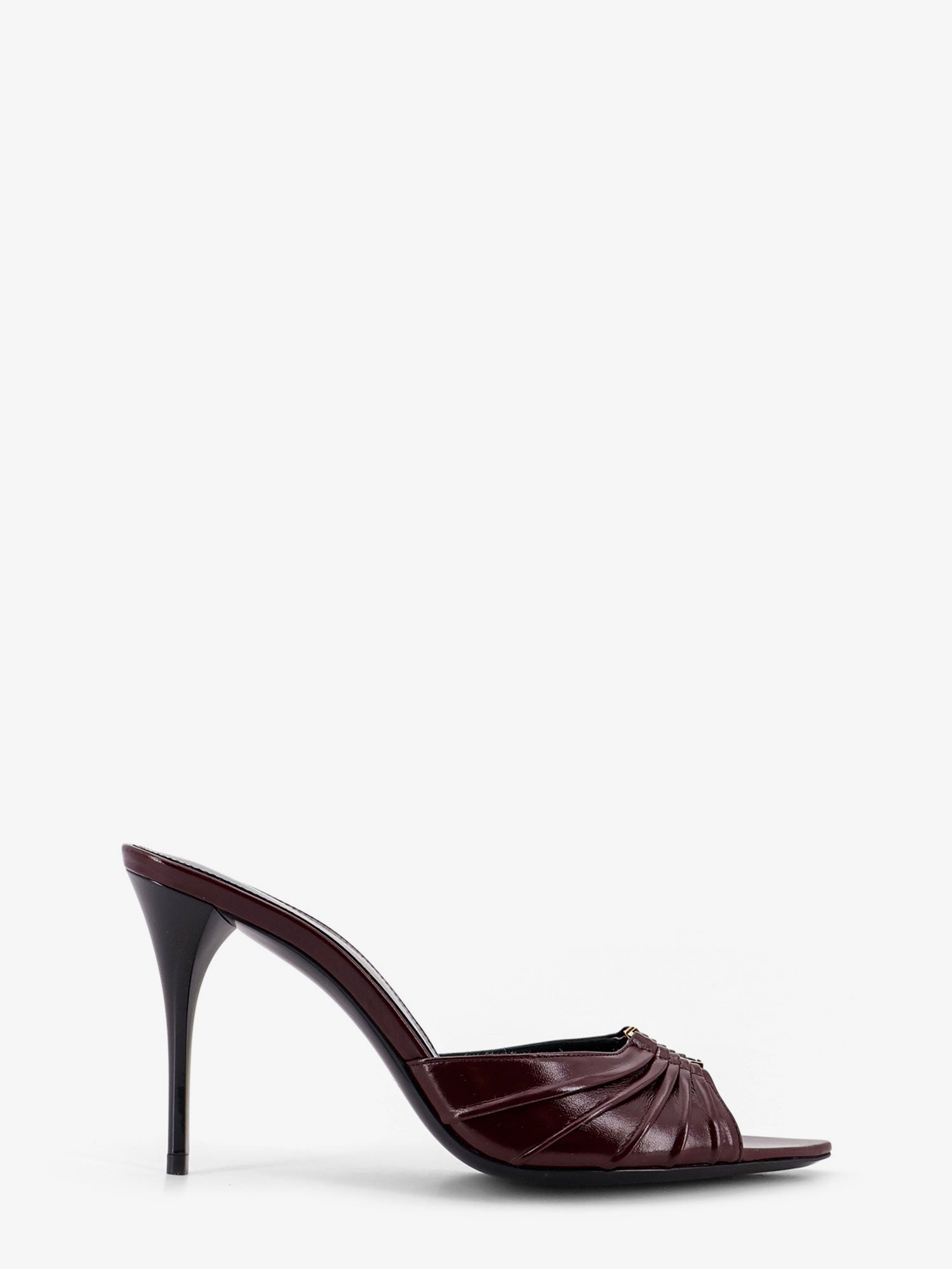 Saint Laurent Babylone 90 Leather Sandals