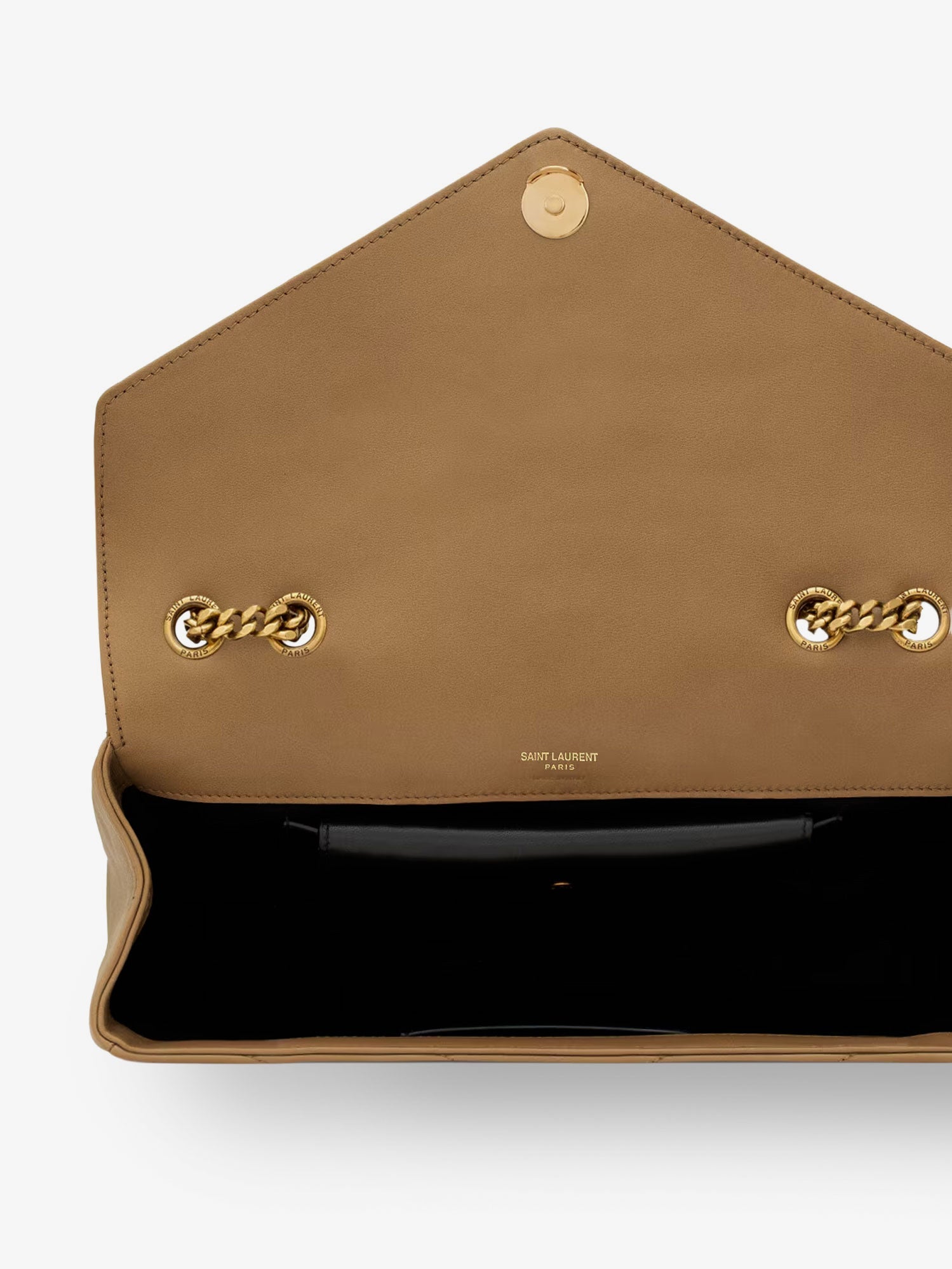 Saint Laurent Loulou Leather Shoulder Bag