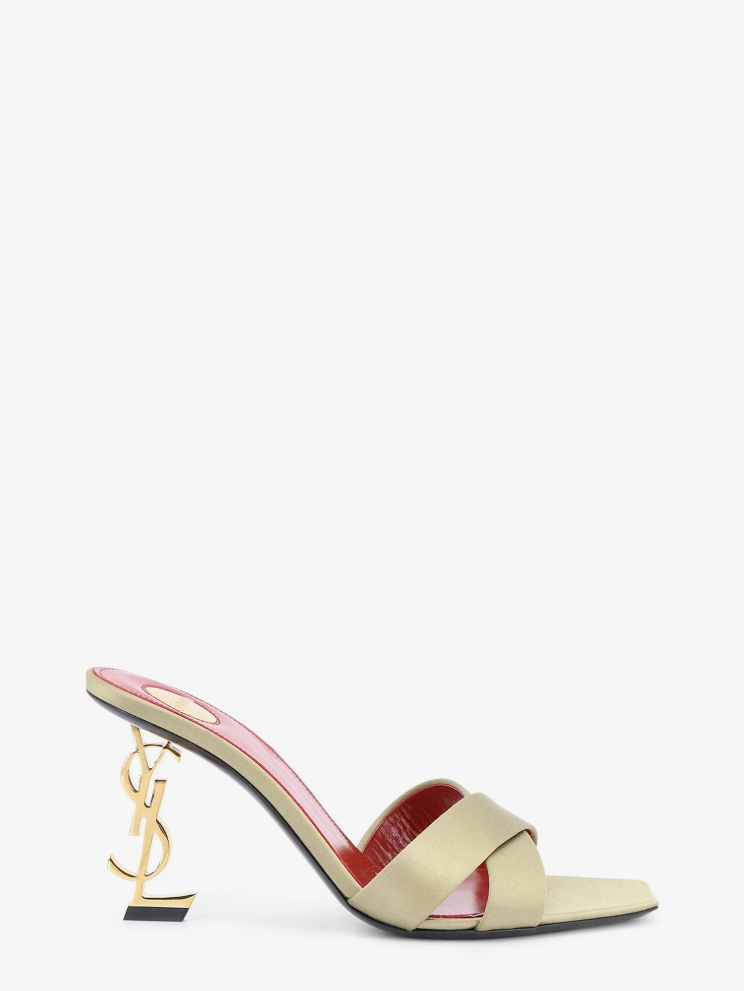 Saint Laurent Opyum Satin Sandals