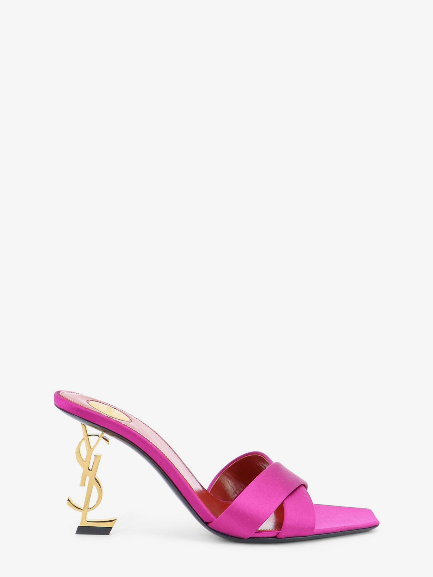Saint Laurent Opyum Satin Sandals