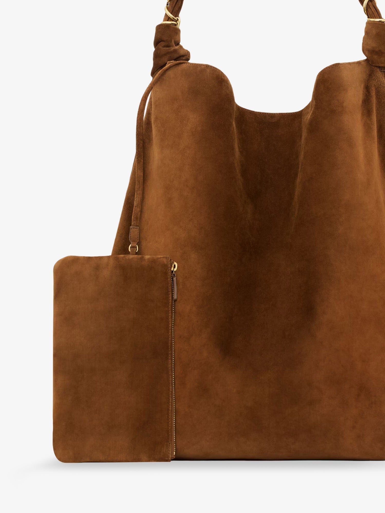 Saint Laurent Amalia Suede Shoulder Bag