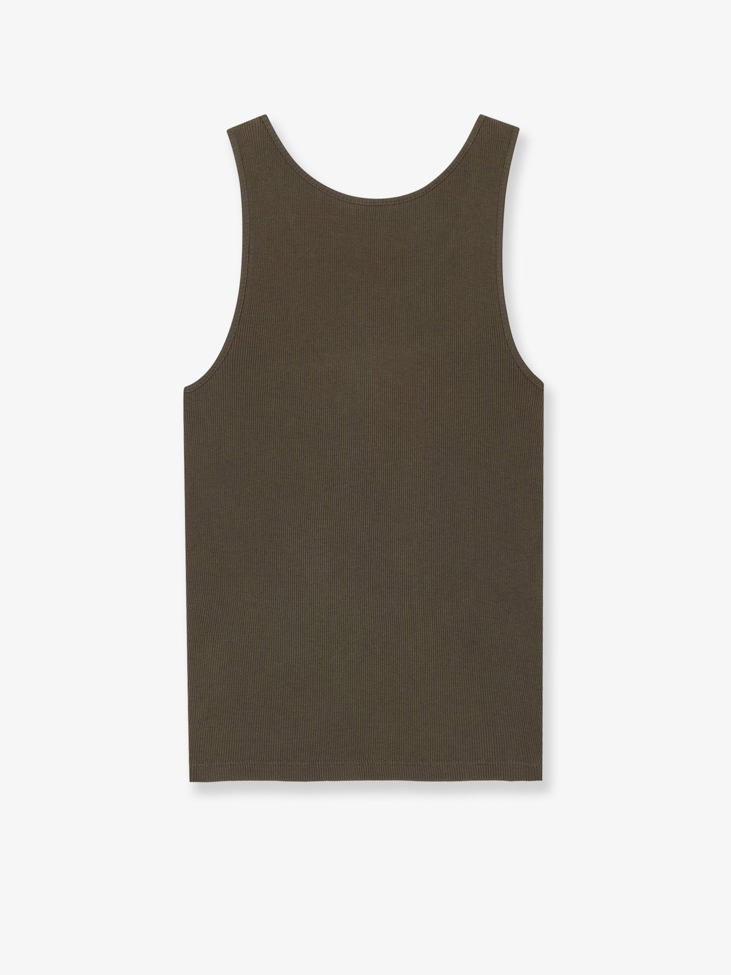 Saint Laurent Ribbed Cotton Top