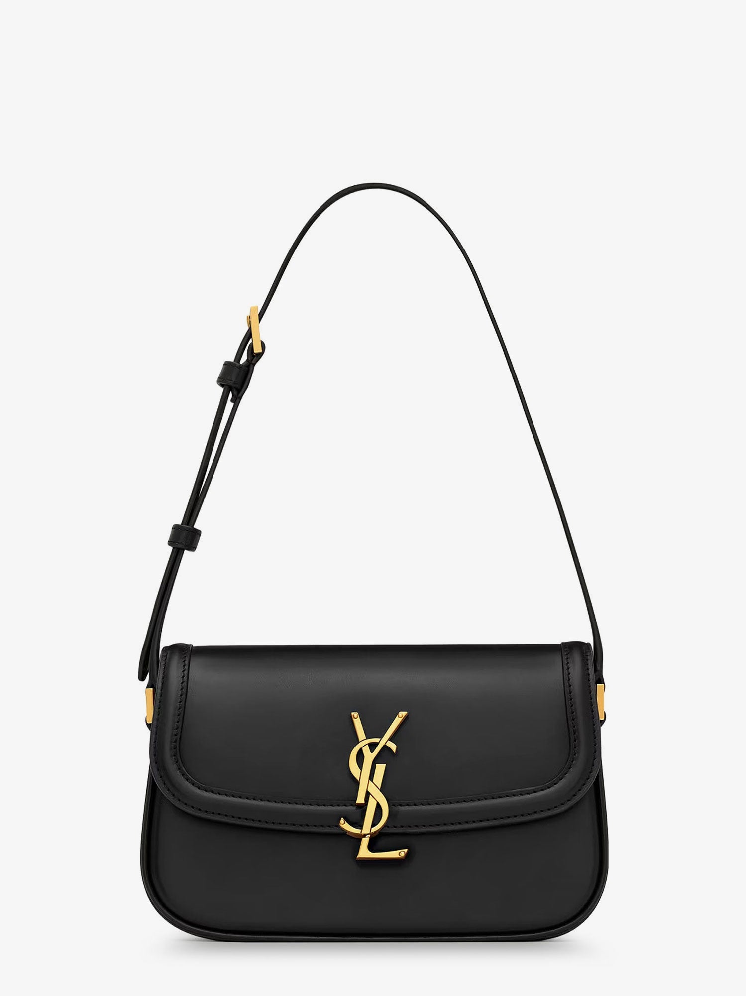 Saint Laurent Solferino Mini Leather Shoulder Bag