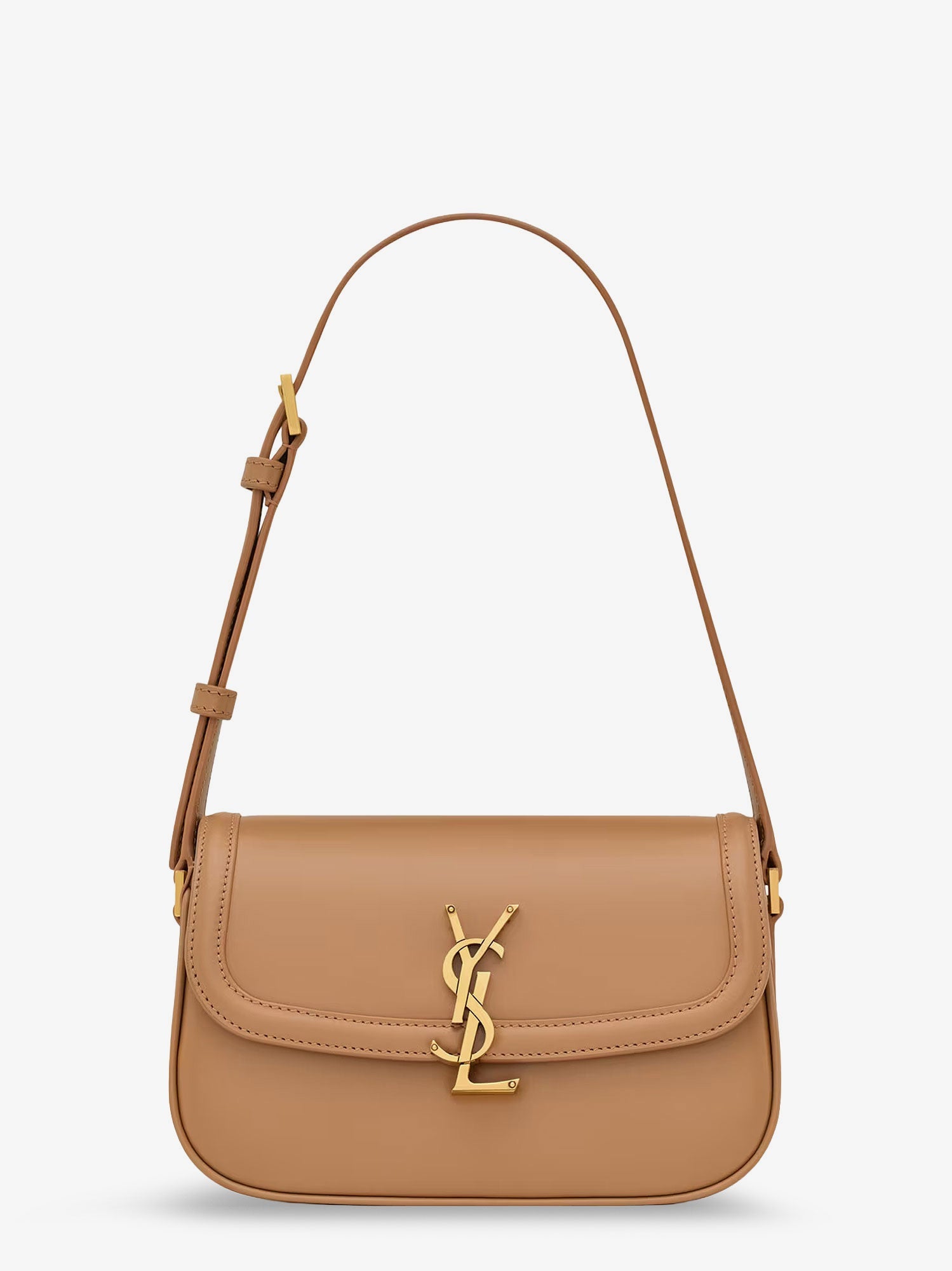 Saint Laurent Solferino Leather Shoulder Bag