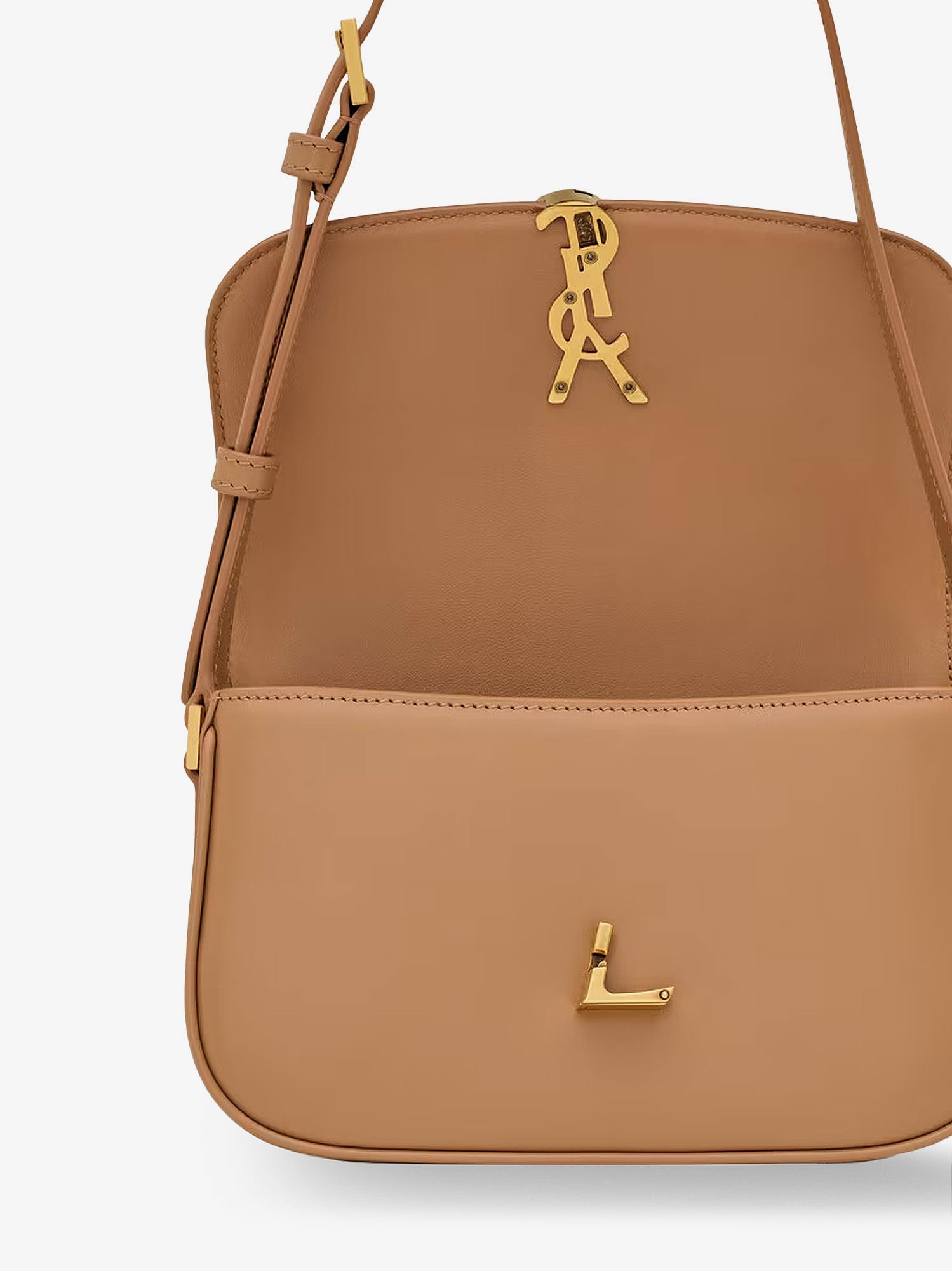 Saint Laurent Solferino Leather Shoulder Bag