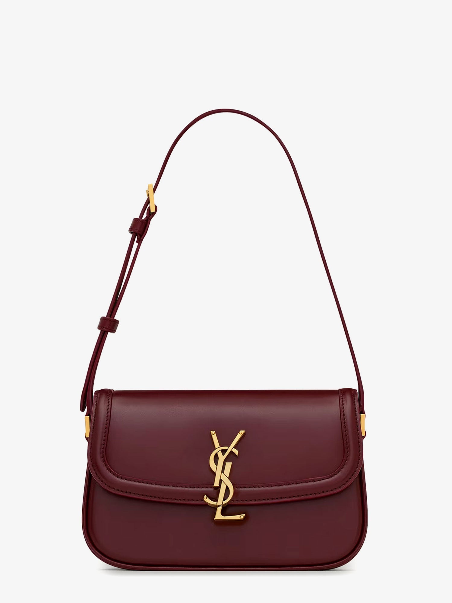 Saint Laurent Solferino Mini Leather Shoulder Bag