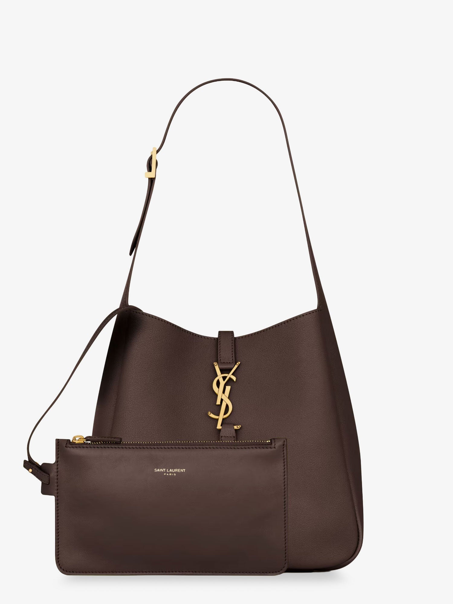 Saint Laurent Le 5 À 7 Leather Shoulder Bag