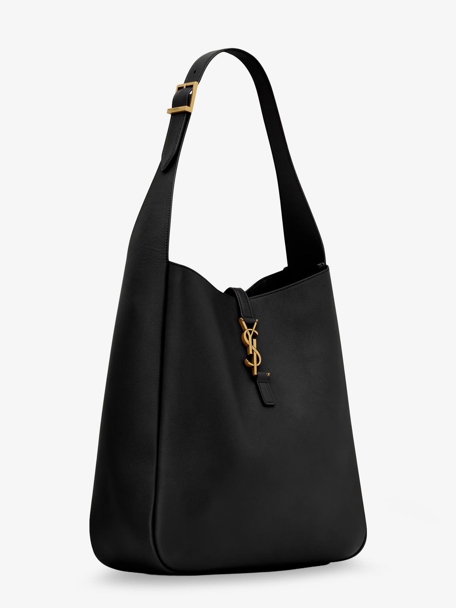 Saint Laurent Le 5 À 7 Hammered Leather Shoulder Bag