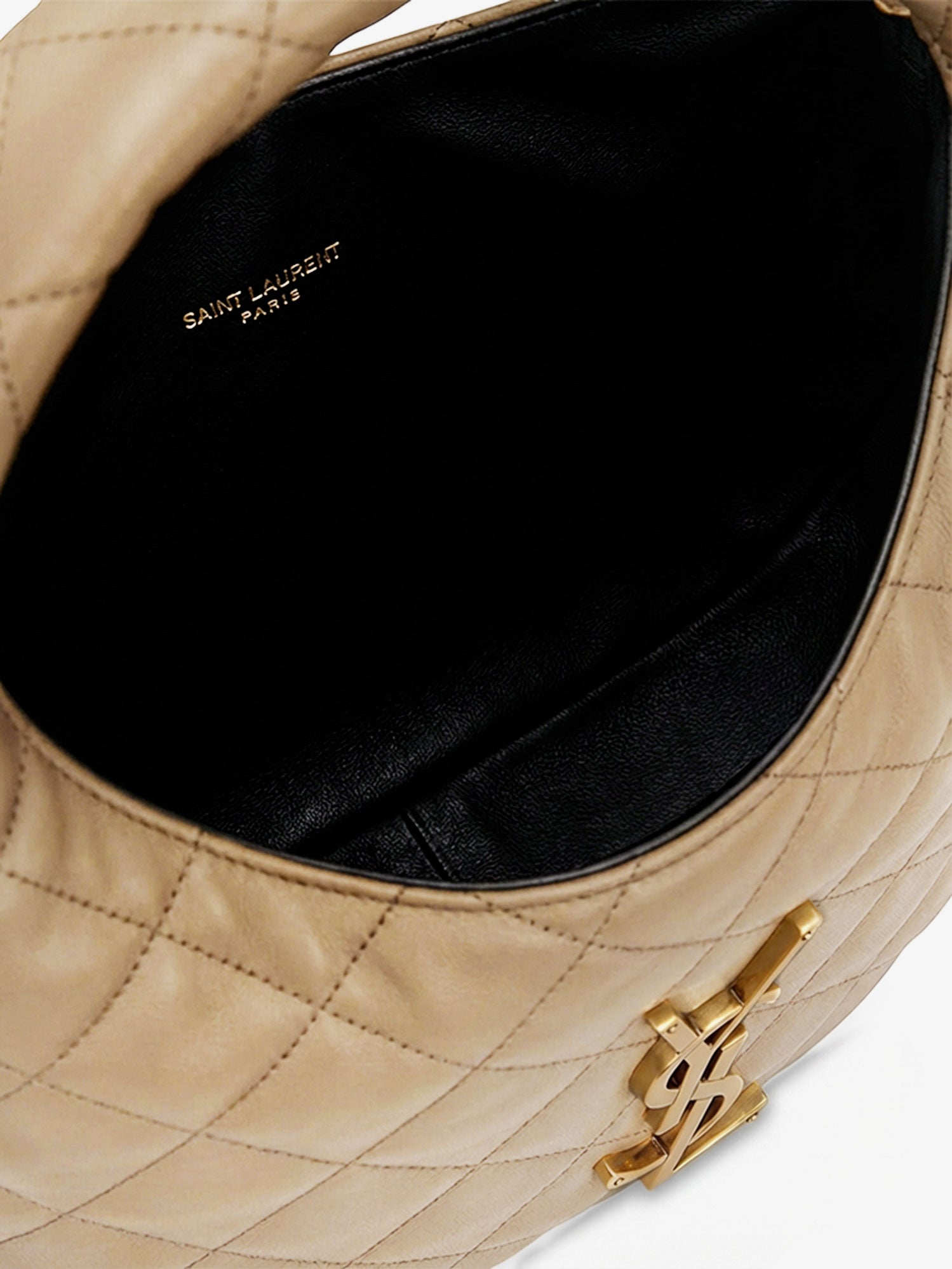 Saint Laurent Icarino Leather Handbag