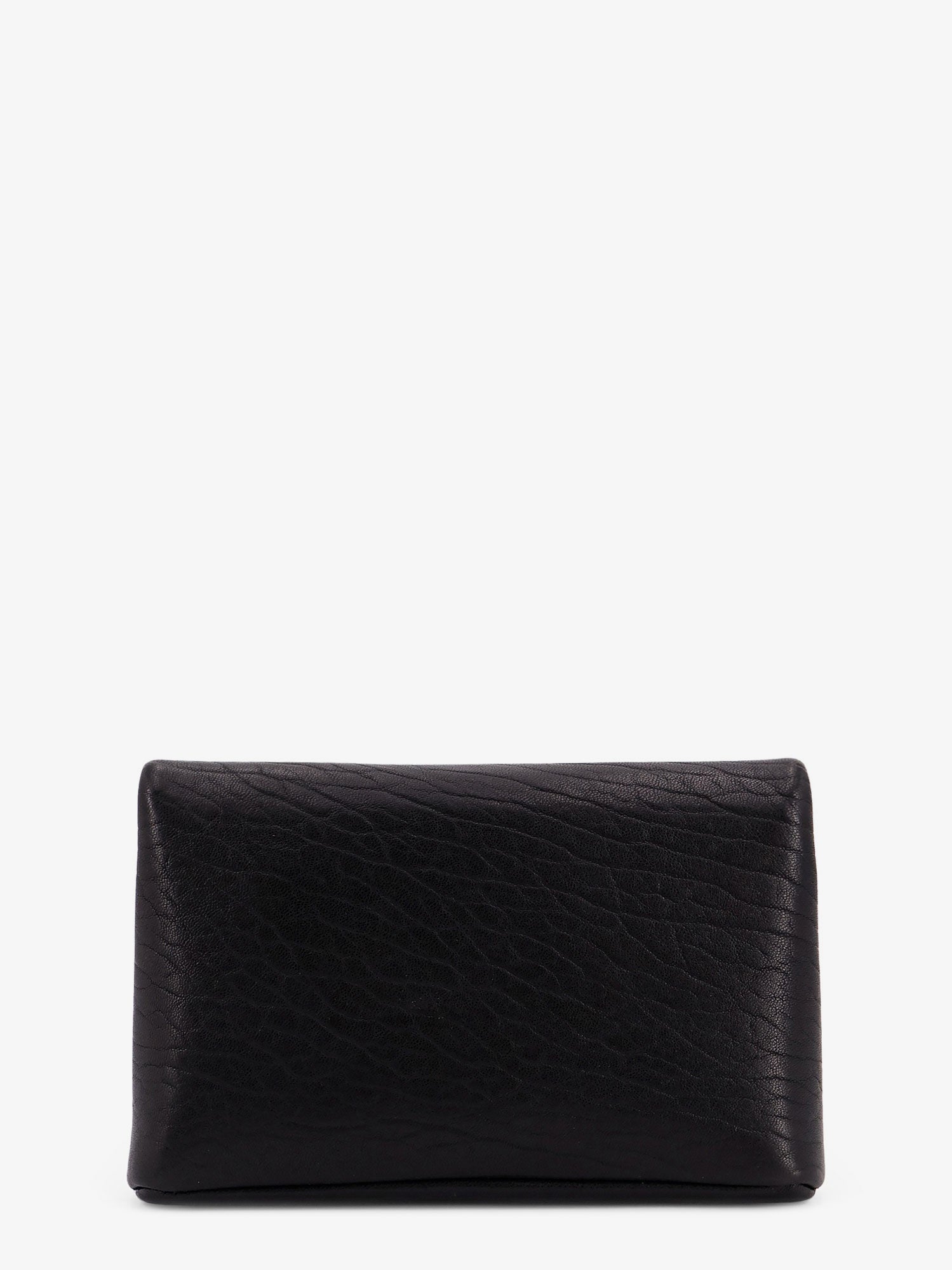 Saint Laurent Leather Crossbody Bag With Metal Cassandre Logo