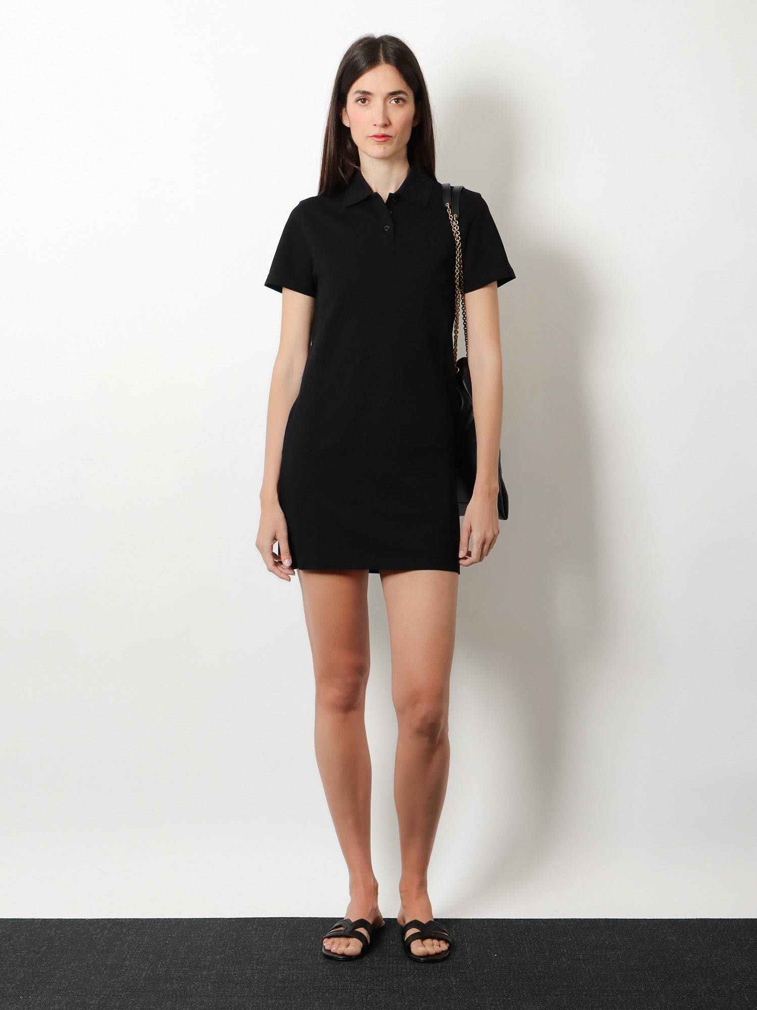 Saint Laurent Cotton Short Dress
