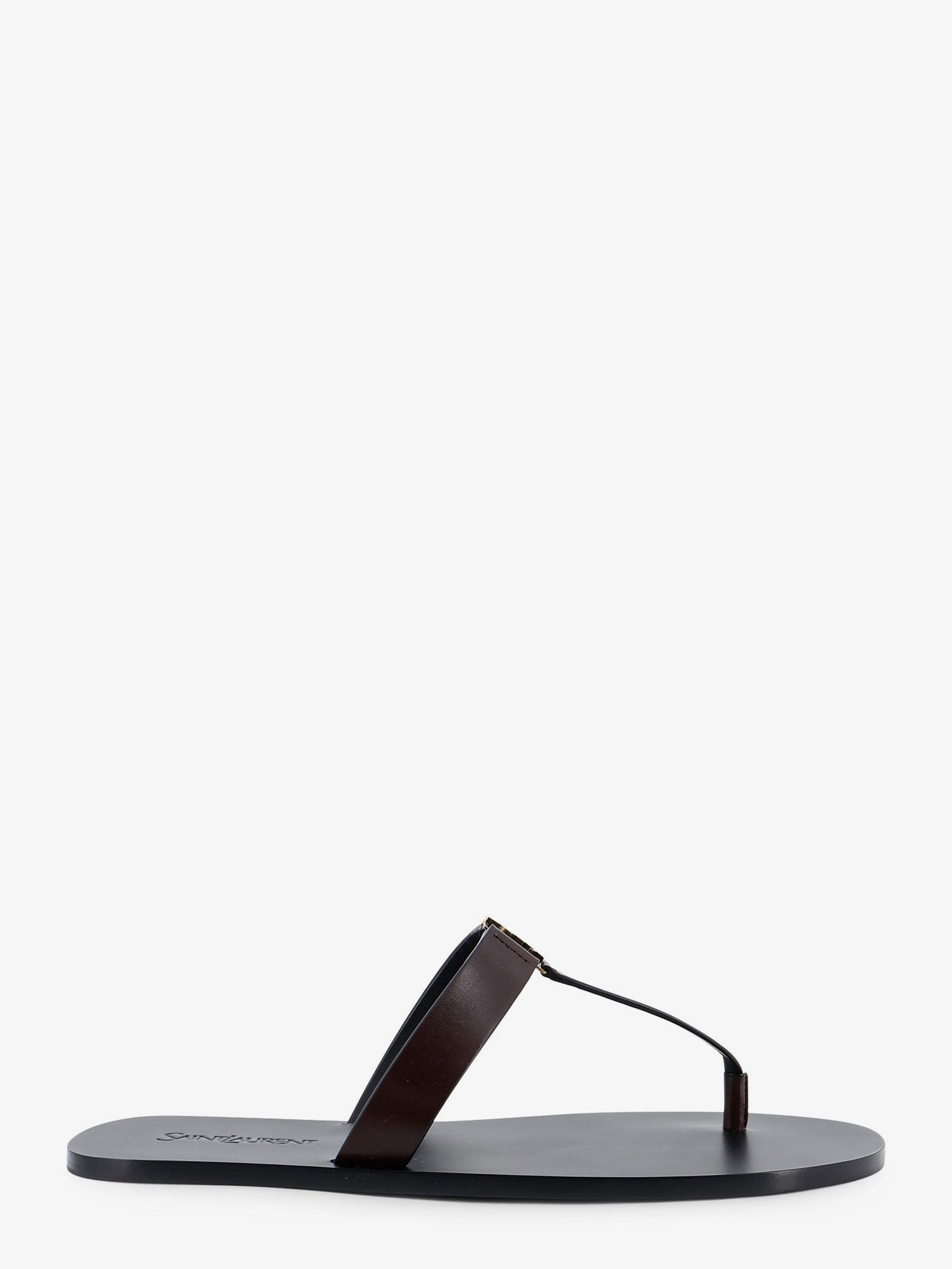 Saint Laurent Babylone Leather Sandals