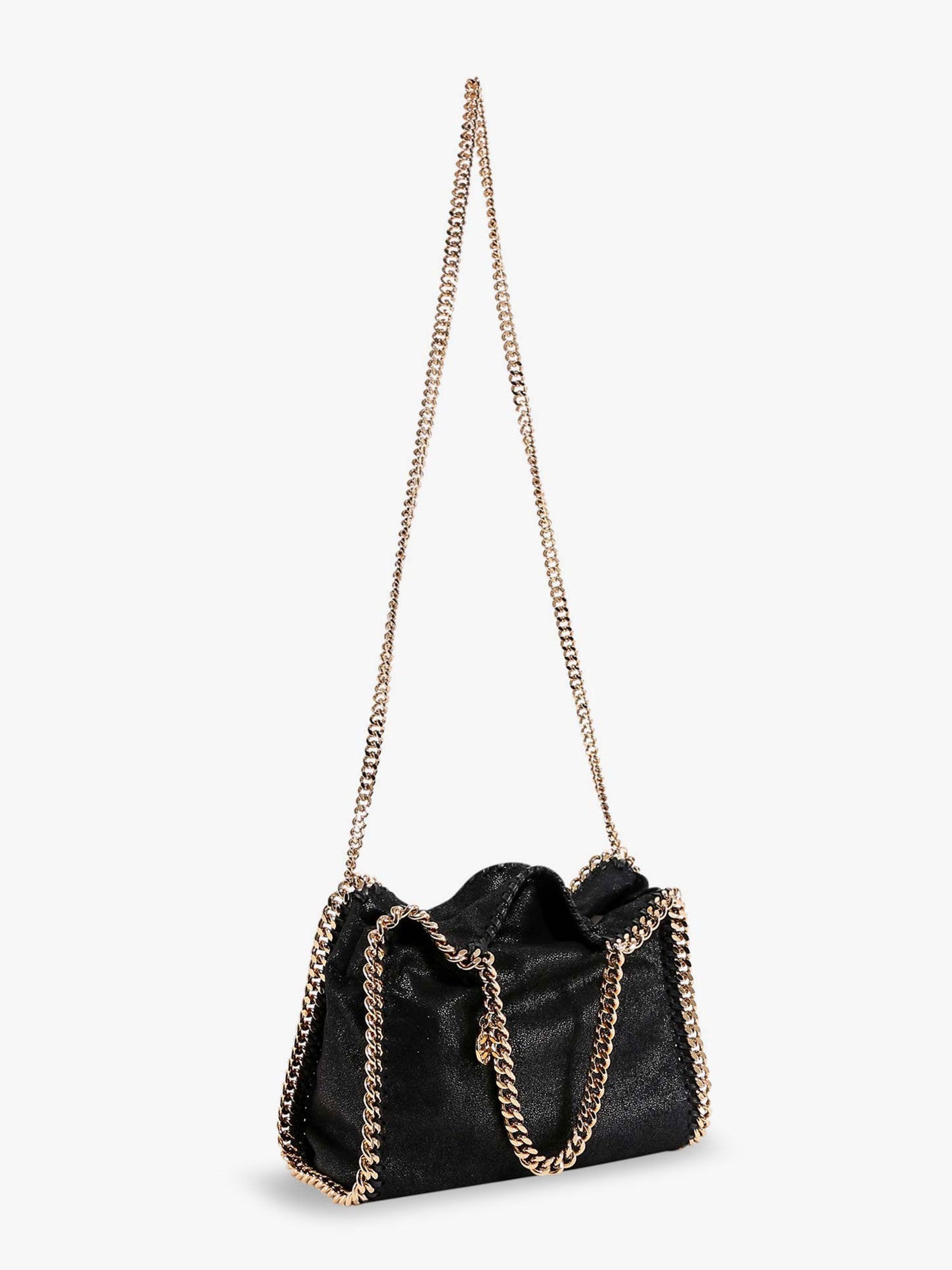 Stella Mccartney Falabella Mini Shaggy Deer Shoulder Bag