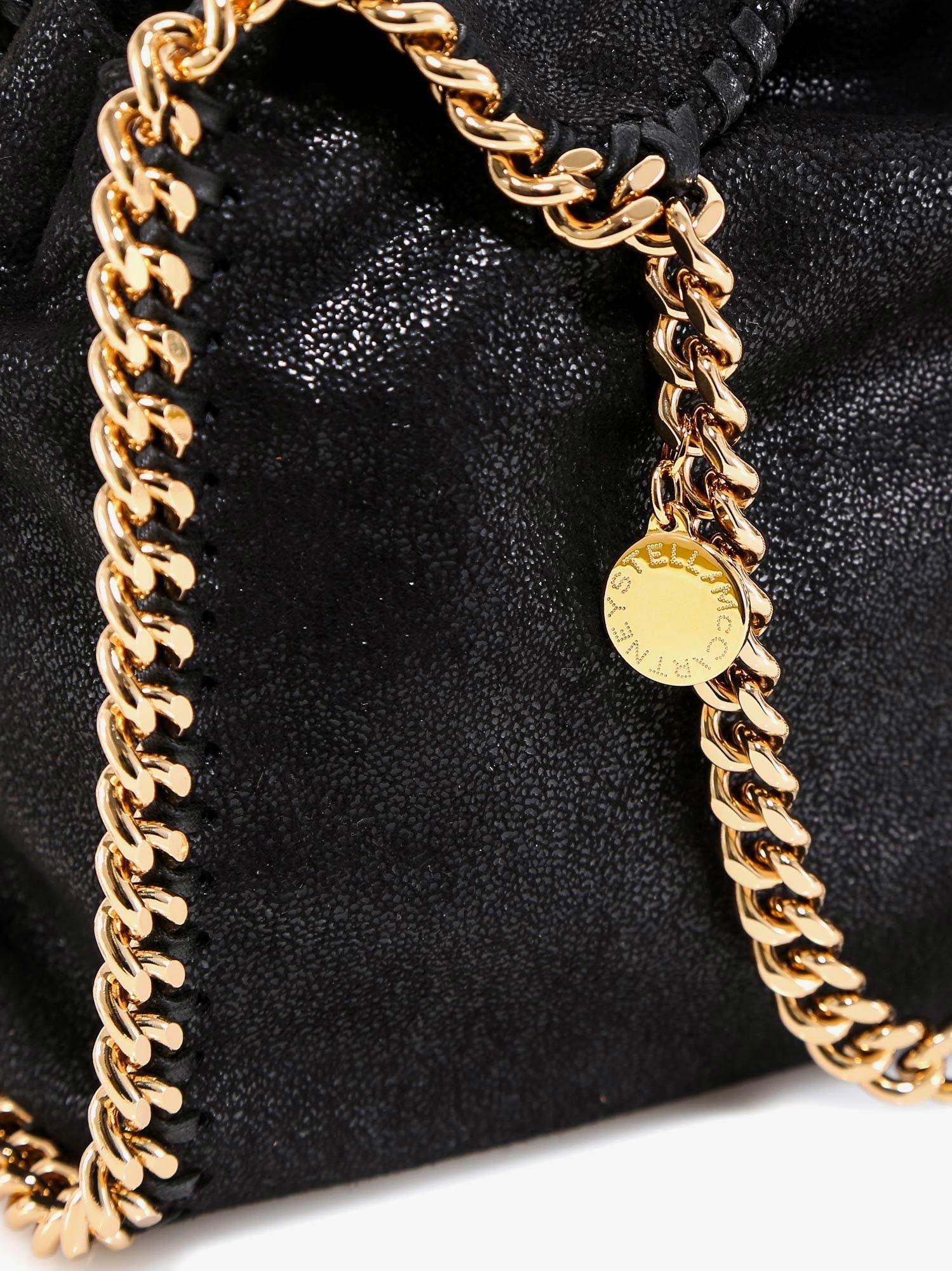 Stella Mccartney Falabella Mini Shaggy Deer Shoulder Bag