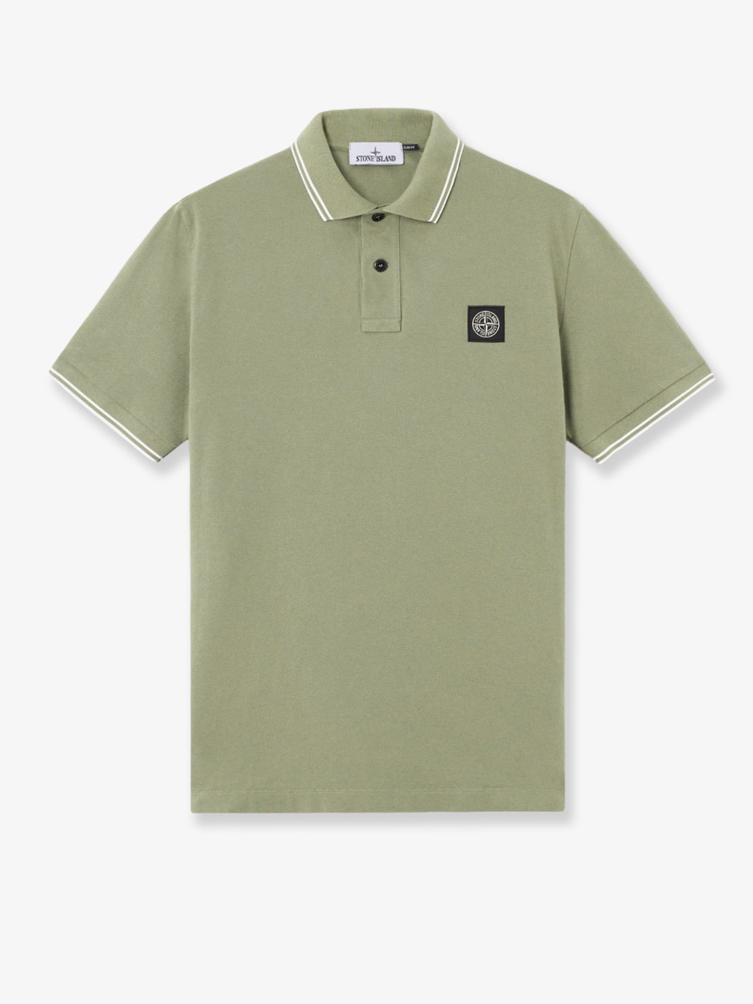 Stone Island Stretch Organic Cotton Polo Shirt