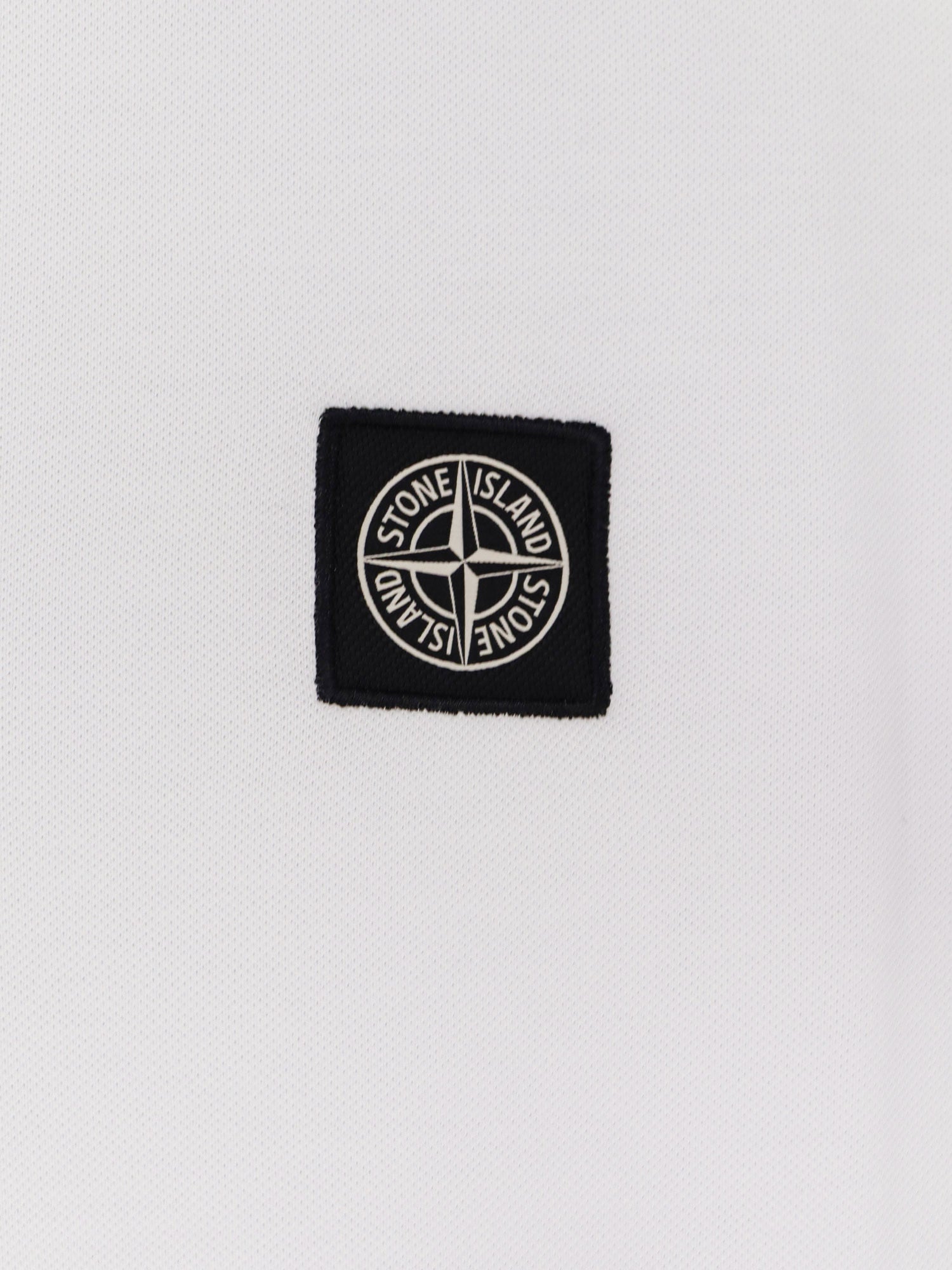 Stone Island Stretch Organic Cotton Polo Shirt