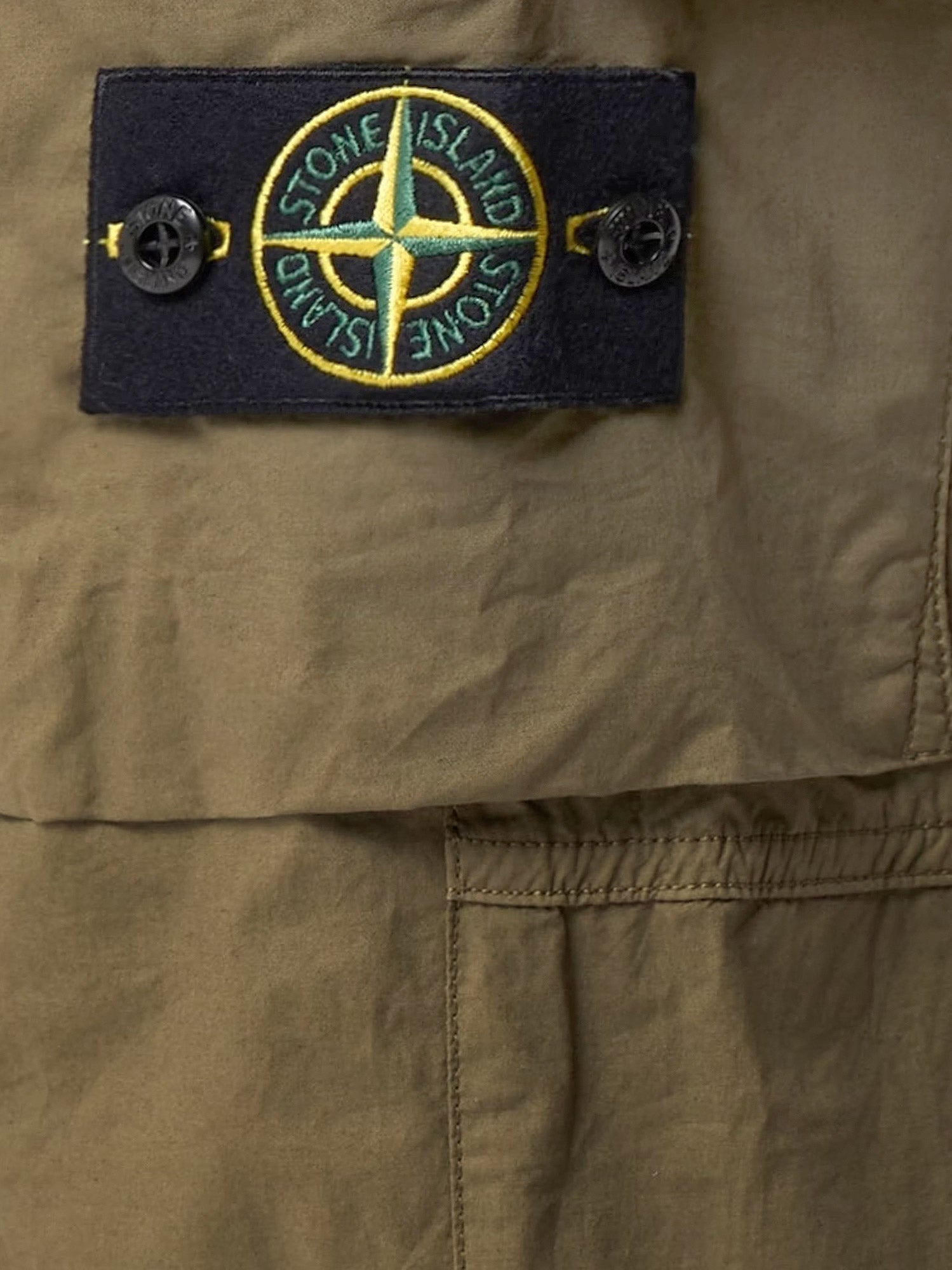 Stone Island Stretch Cotton Trousers