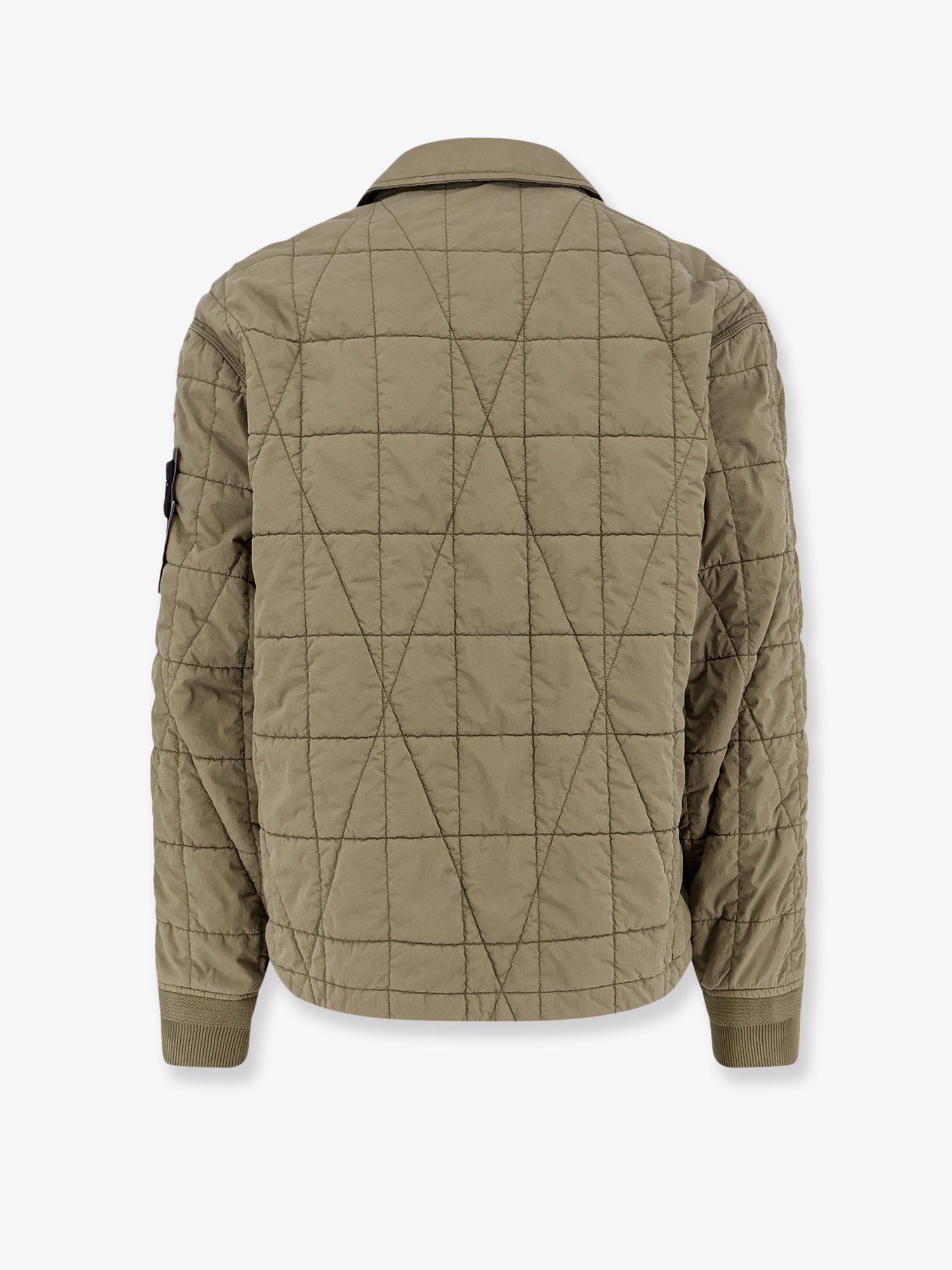 Stone Island Cotton Nylon Tela Quilted-tc Jacket