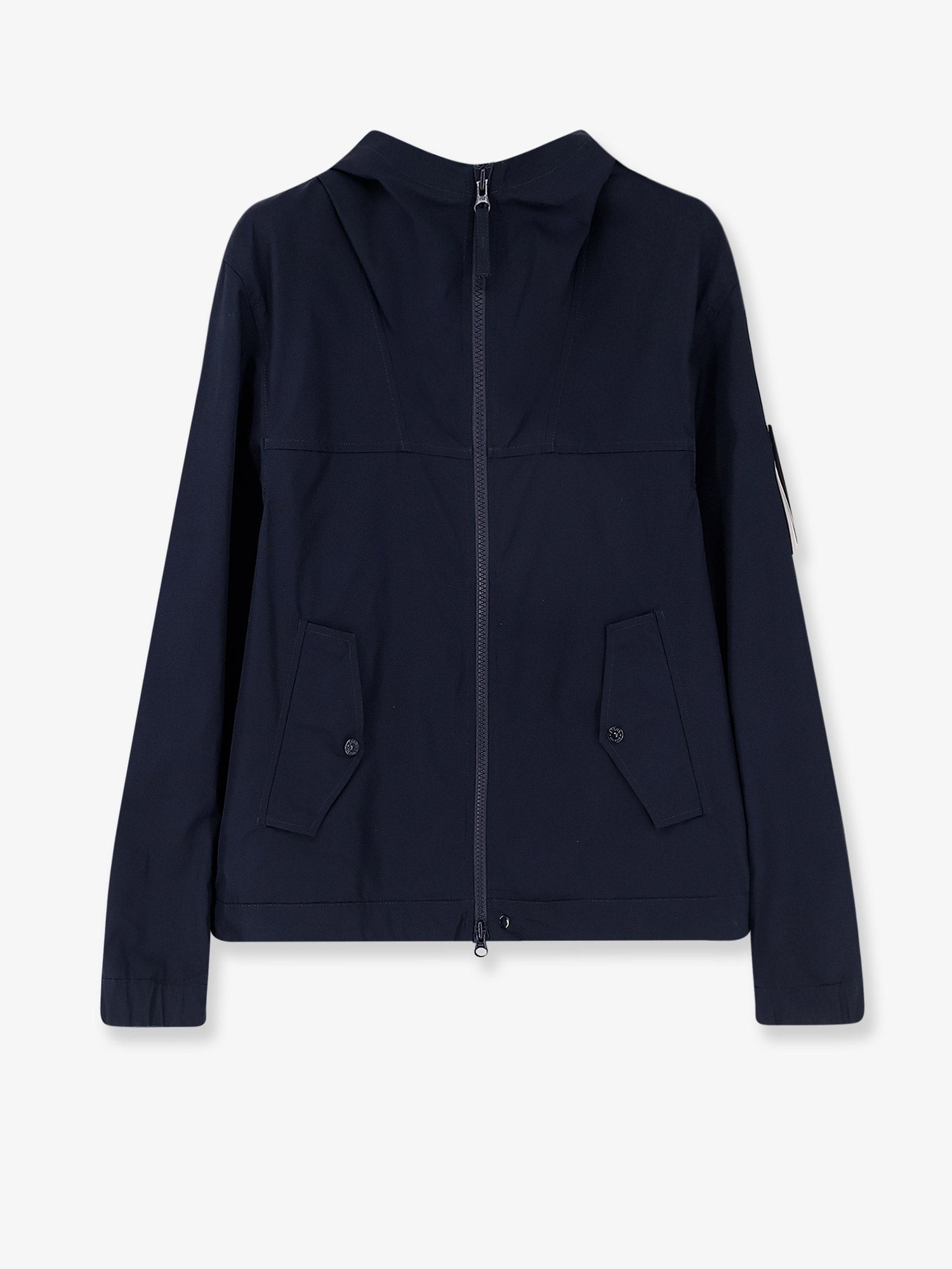 Stone Island All-weather Cotton Canvas S.i. Ghost Jacket