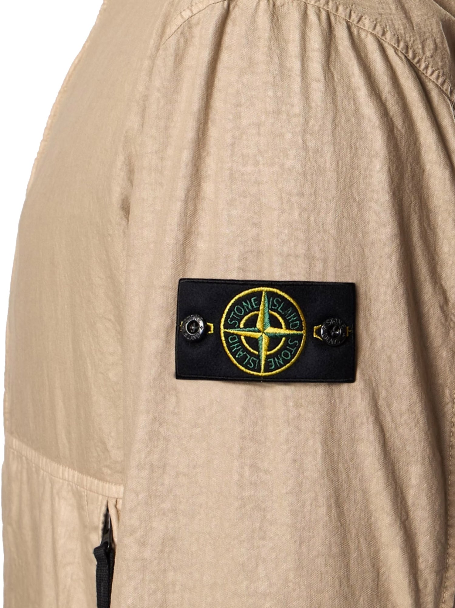 Stone Island Organic-look Nylon Panama-tc Jacket
