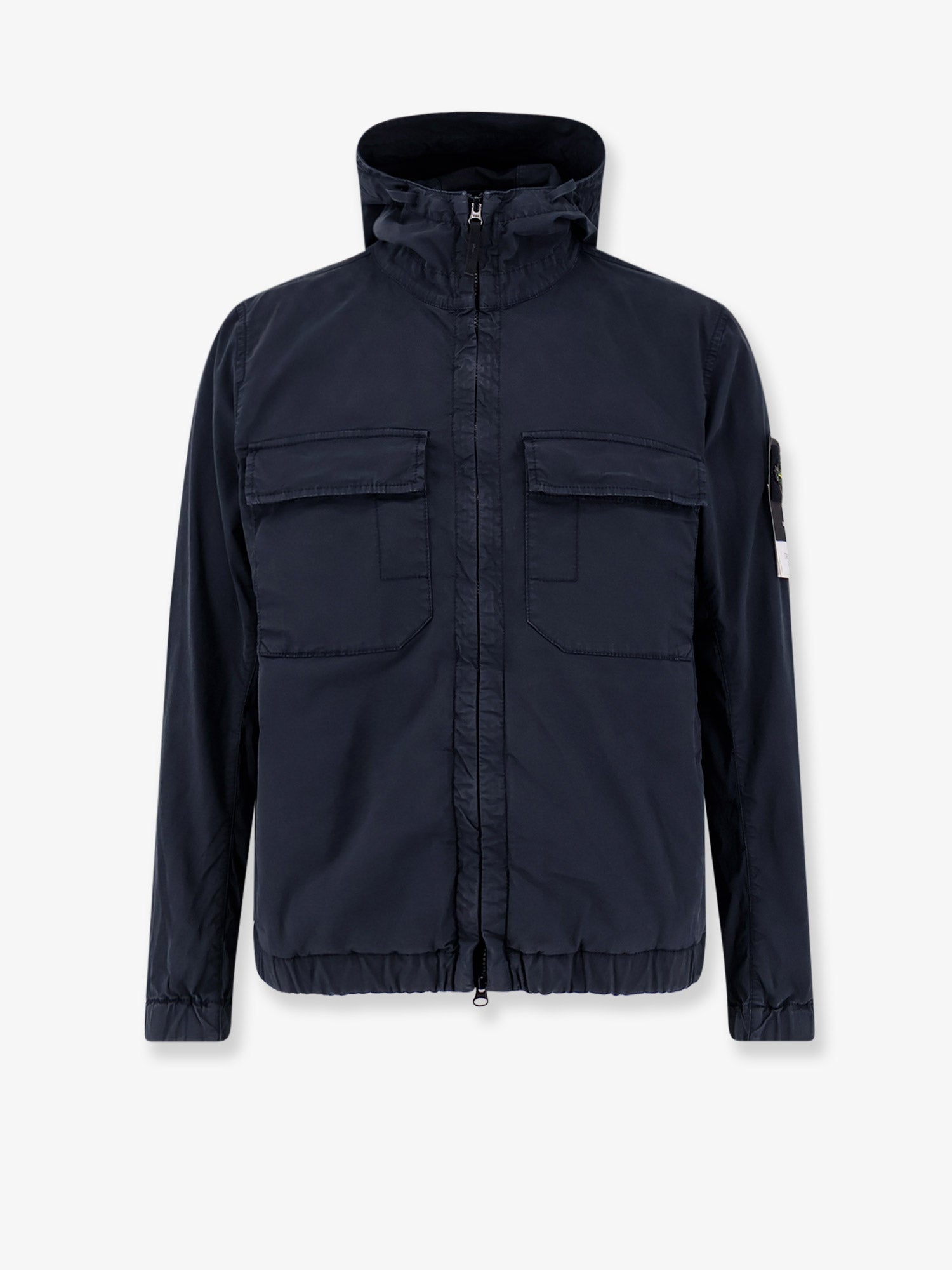 Stone Island Stretch Cotton Twill-tc Jacket