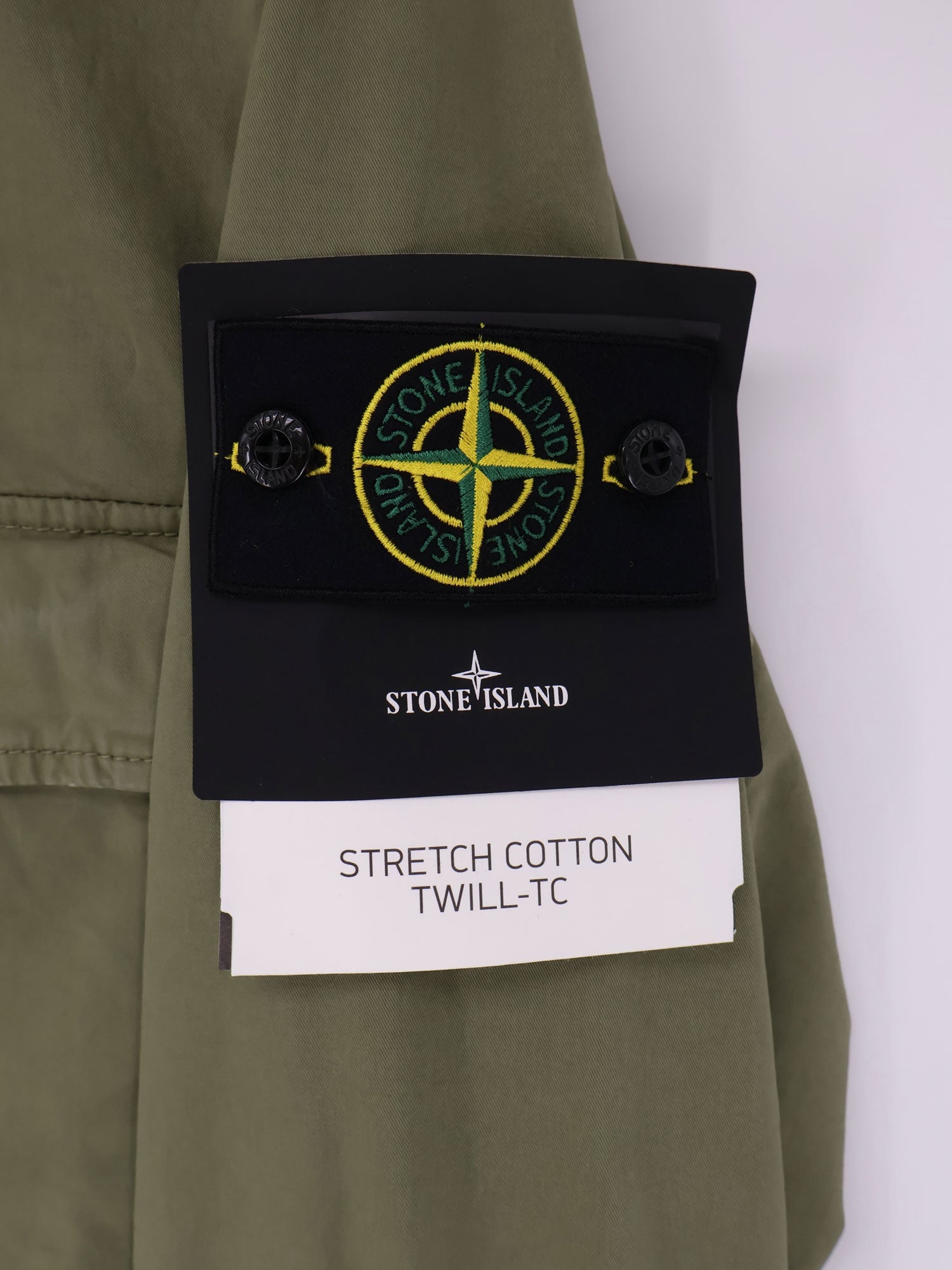 Stone Island Stretch Cotton Twill-tc Jacket