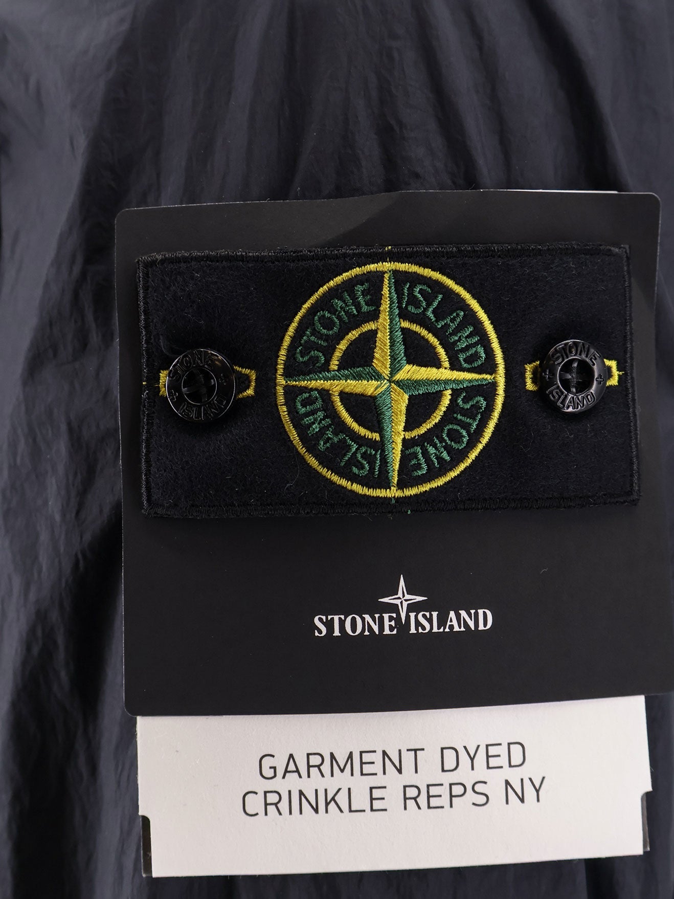 Stone Island Garment Dyed Crinkle Reps Ny Jacket