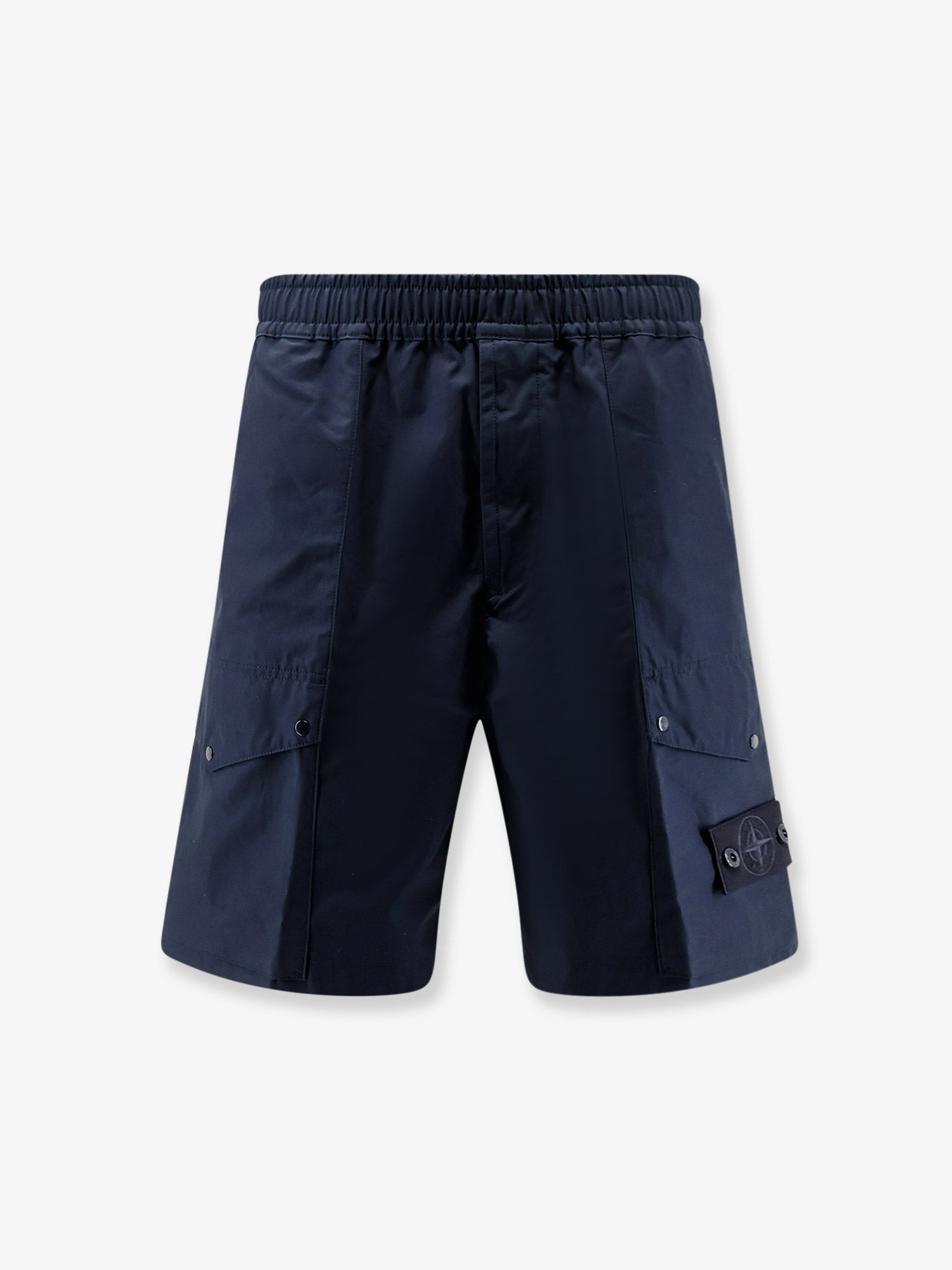 Stone Island Cotton Cargo Bermuda Shorts