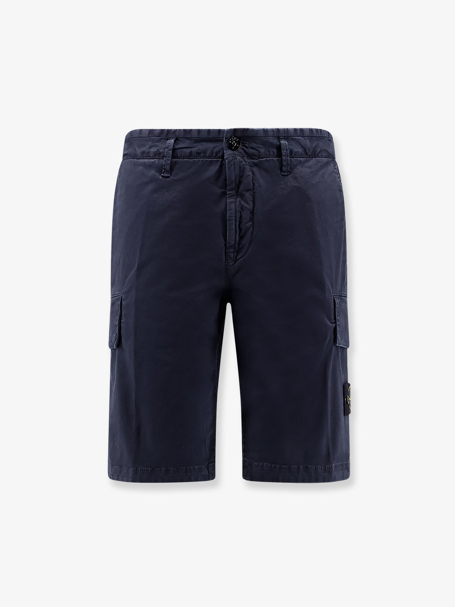 Stone Island Organic Cotton Stretch Shorts