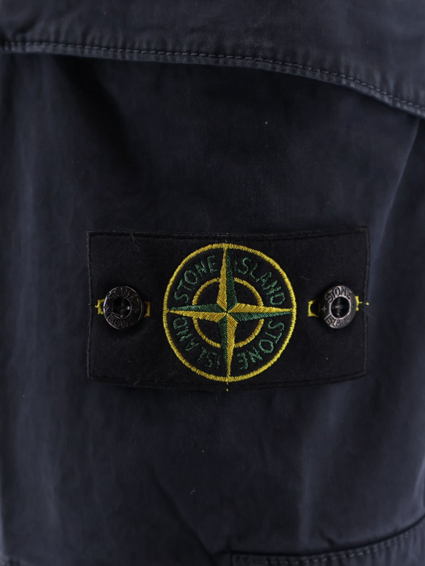 Stone Island Organic Cotton Stretch Shorts