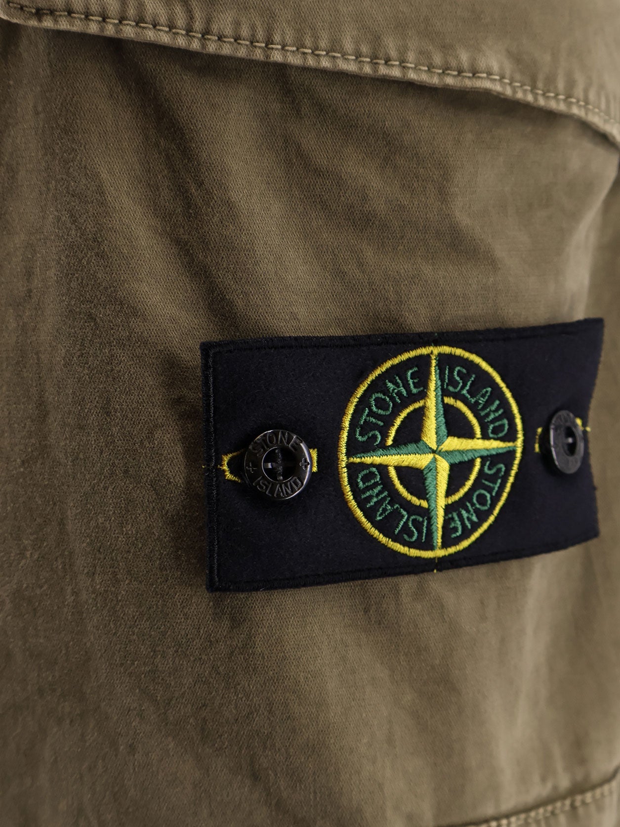 Stone Island Organic Cotton Shorts