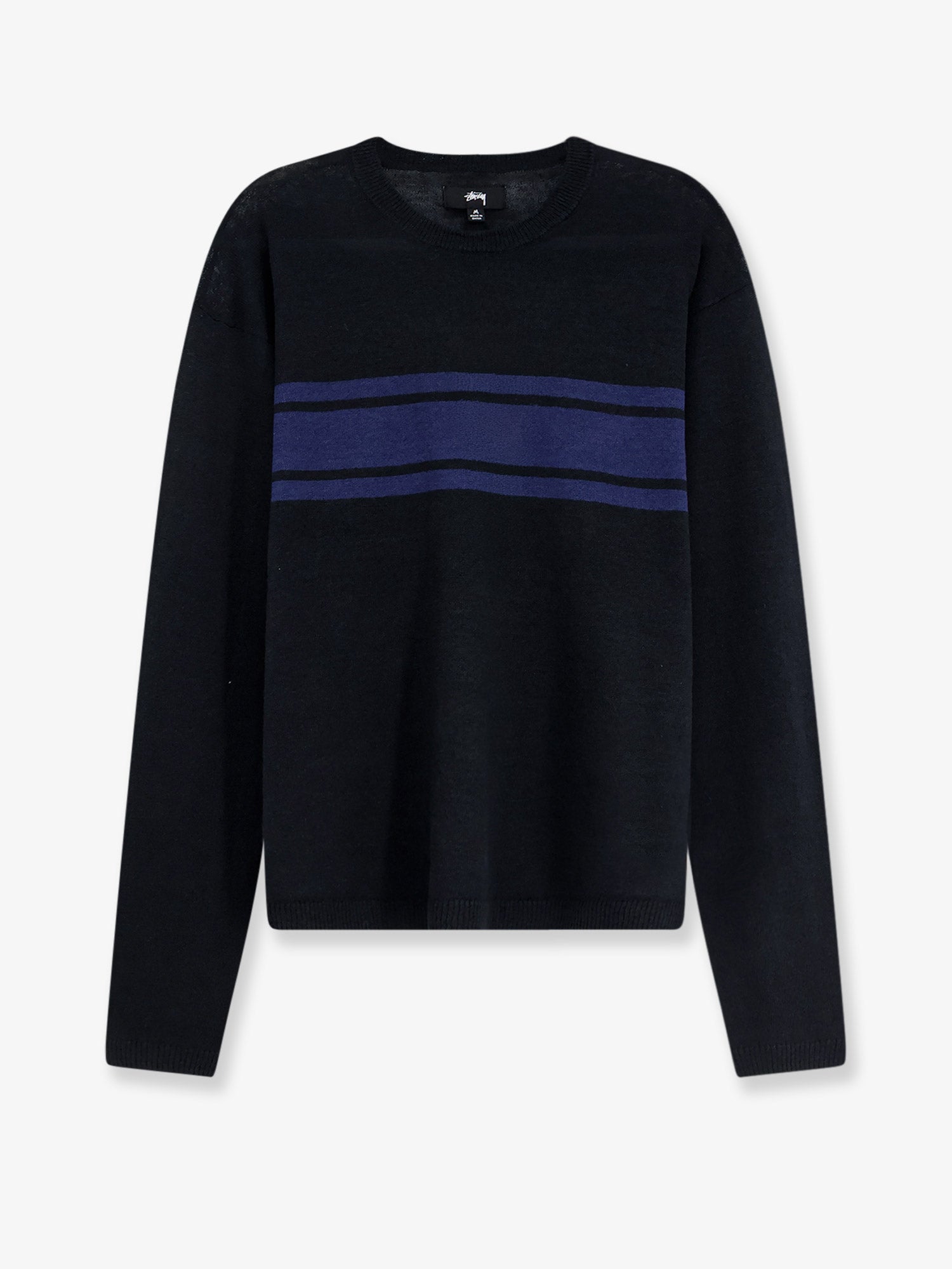 Stüssy Striped Cotton And Linen Sweater