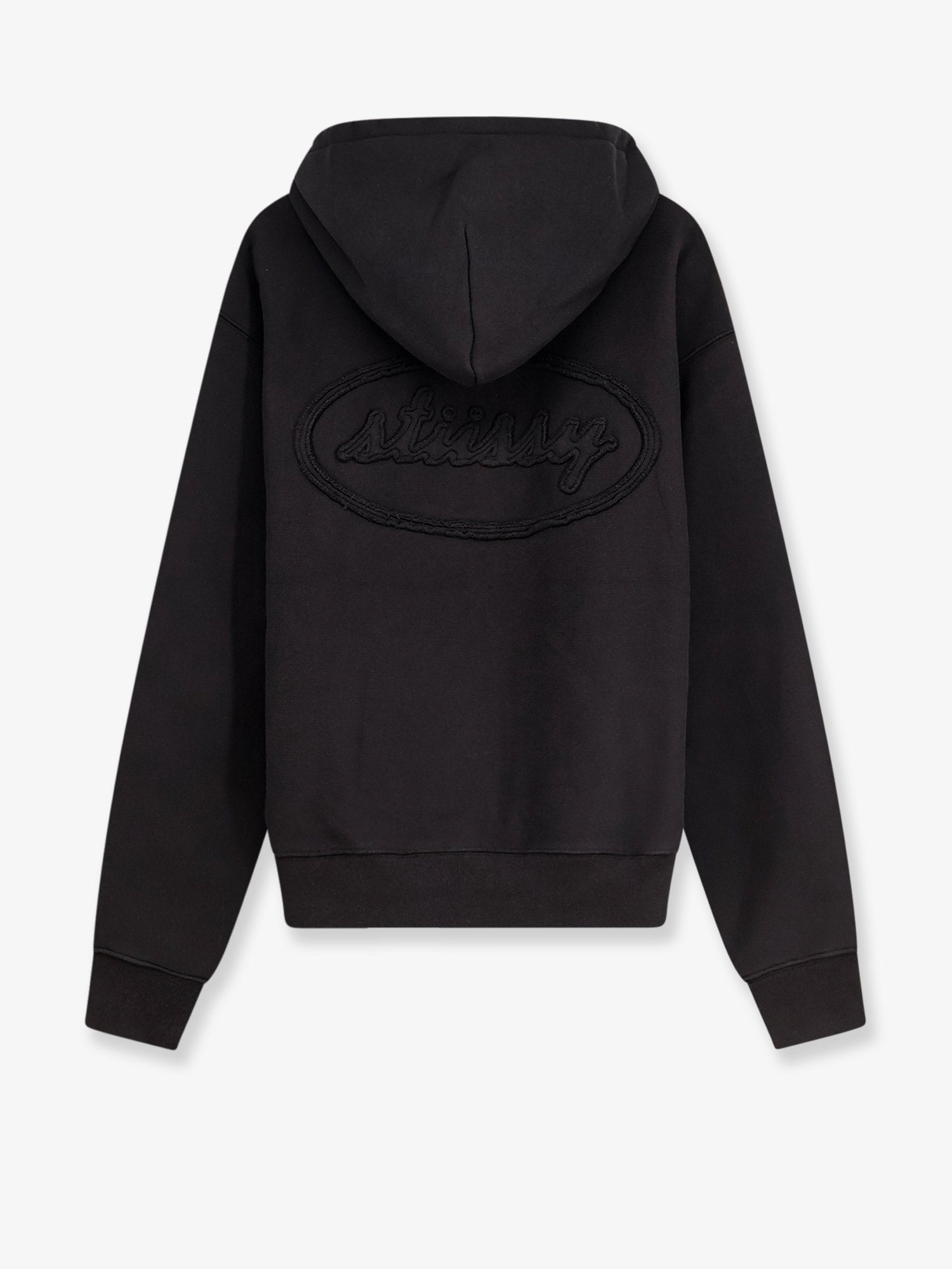 Stüssy Cursive Applique Sweatshirt With Zip