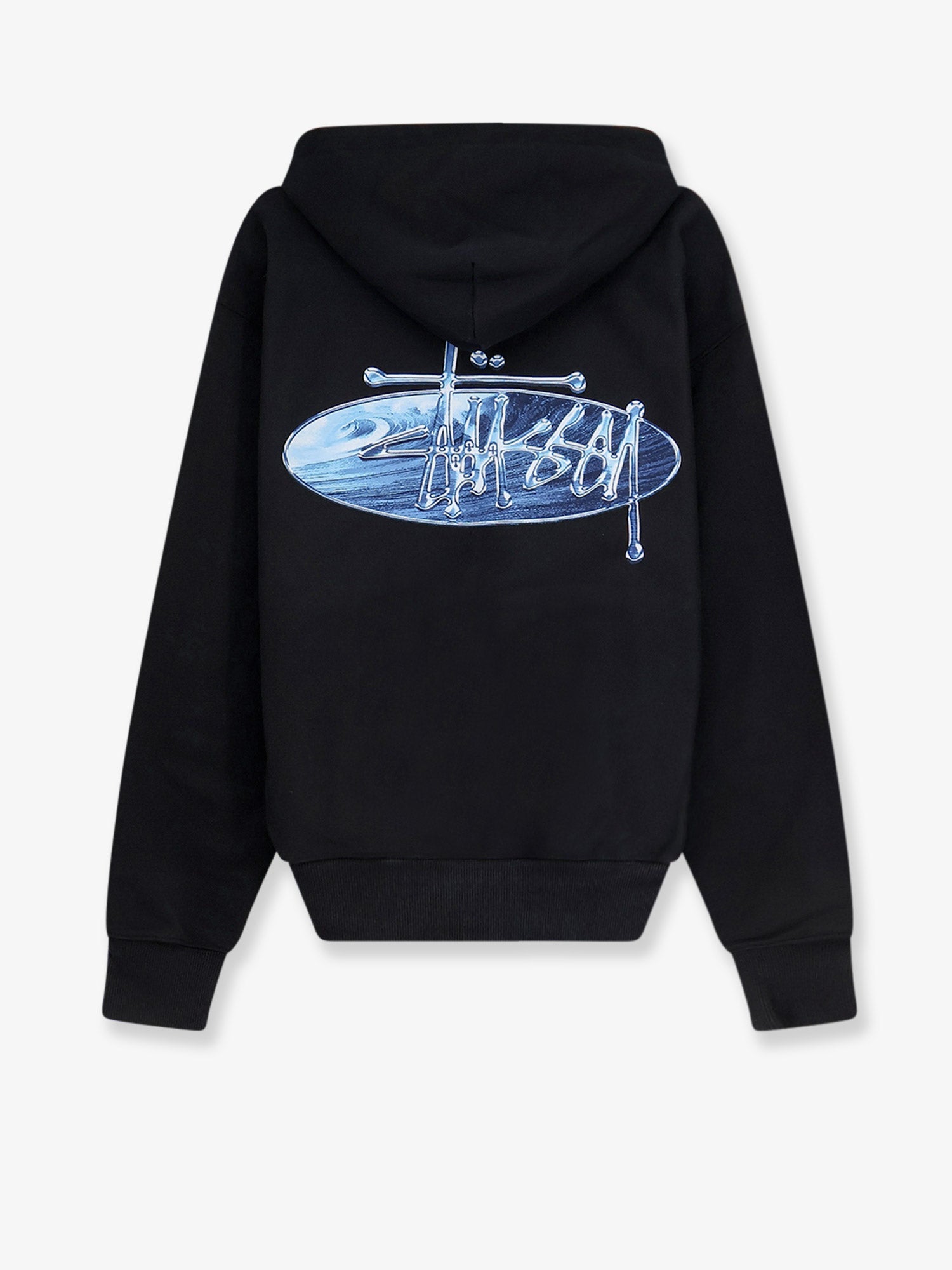 Stüssy Wave Oval Hooded Sweatshirt