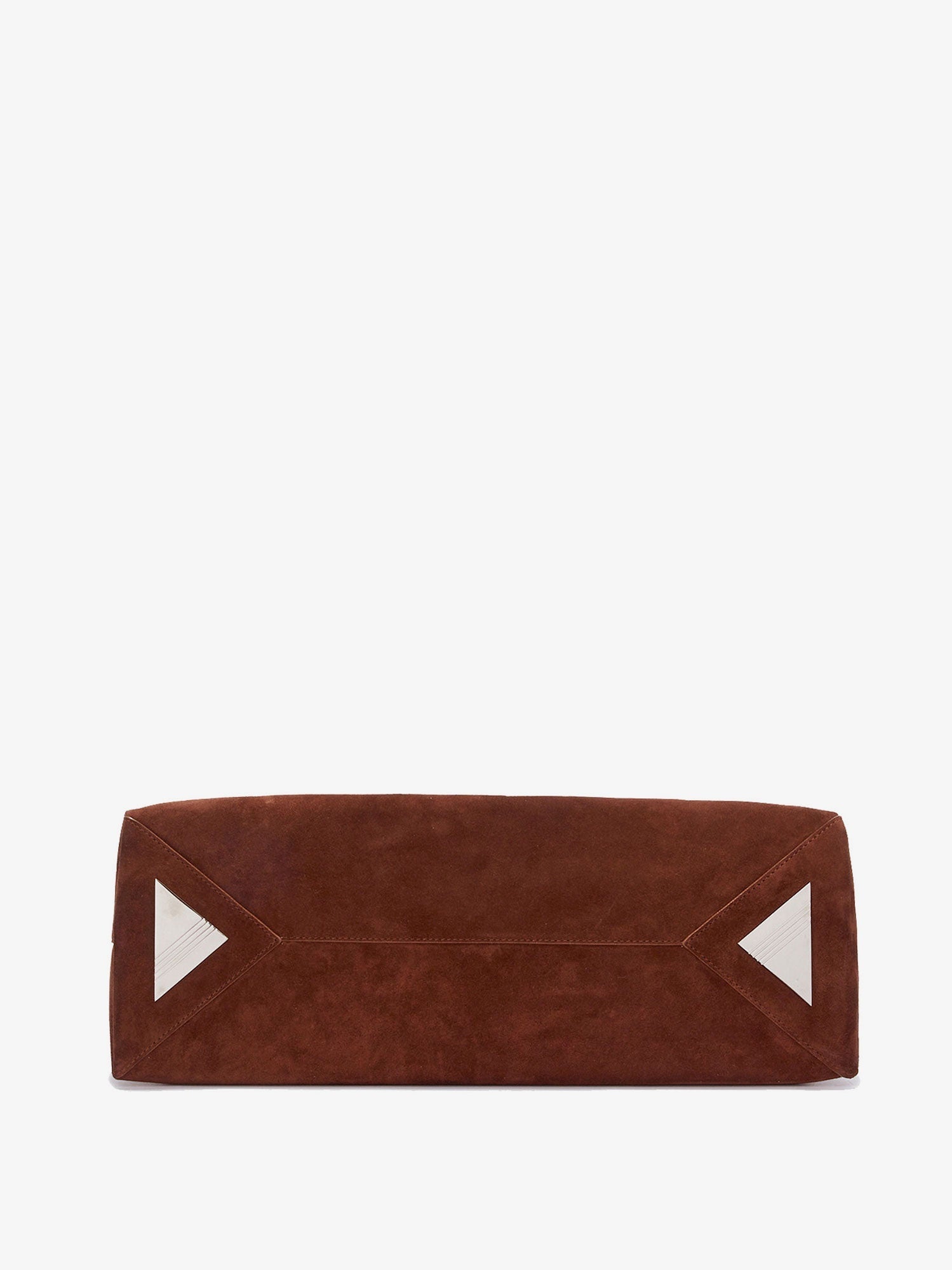 The Attico La Passeggiata Suede Shoulder Bag