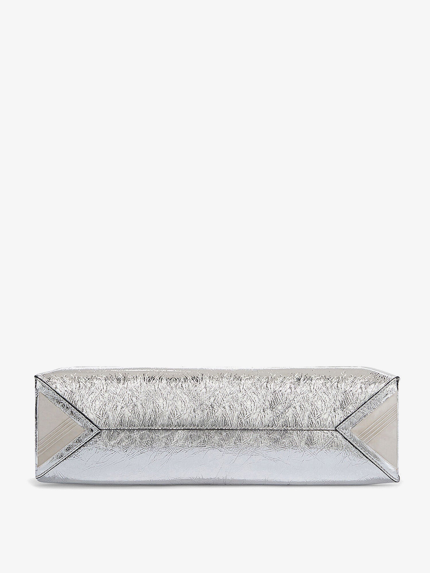 The Attico Laminated Leather La Passeggiata Small Shoulder Bag