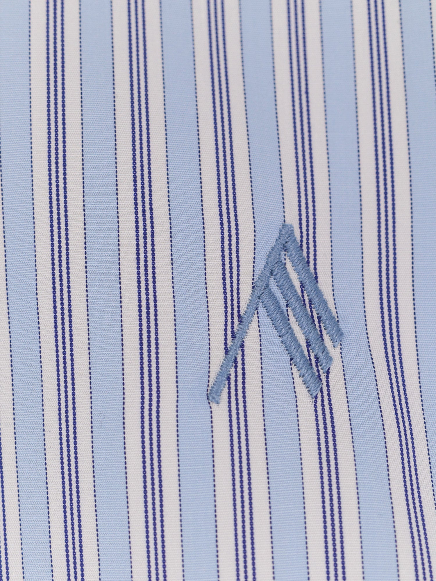 The Attico Oversize Striped Cotton Shirt