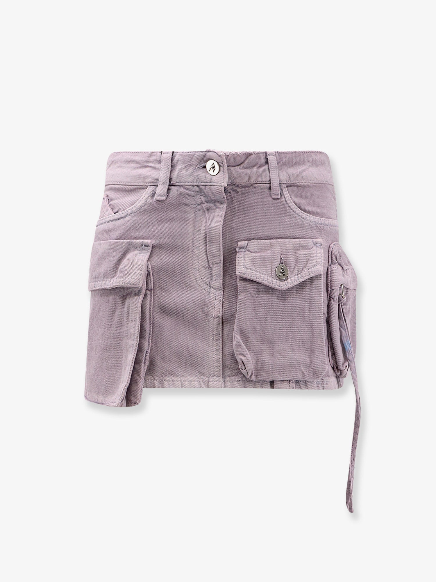 The Attico Cotton Mini Skirt