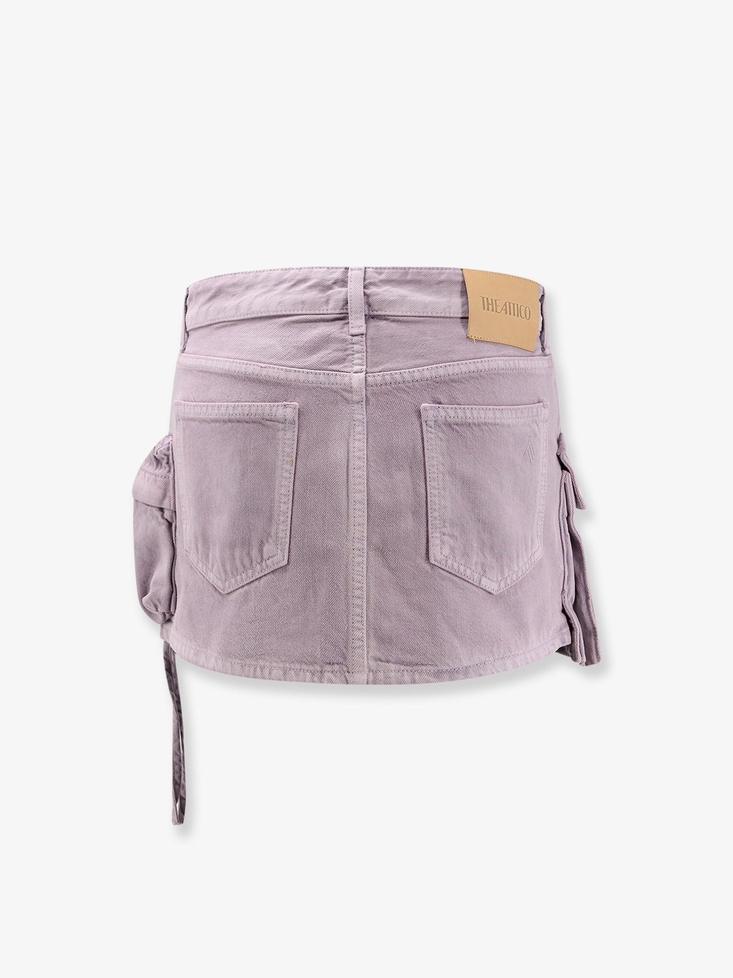 The Attico Cotton Mini Skirt