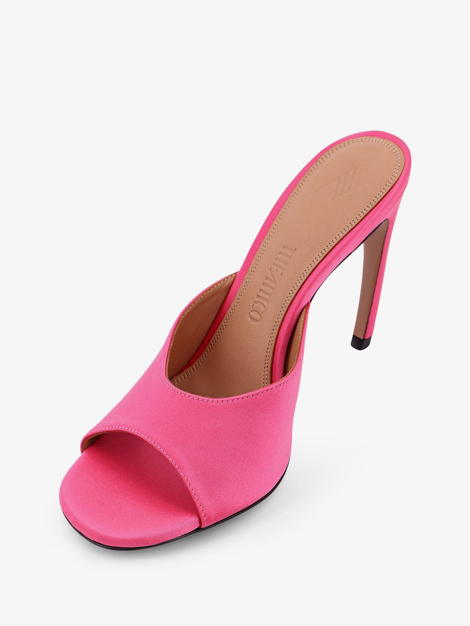 The Attico Betta Satin Sandals