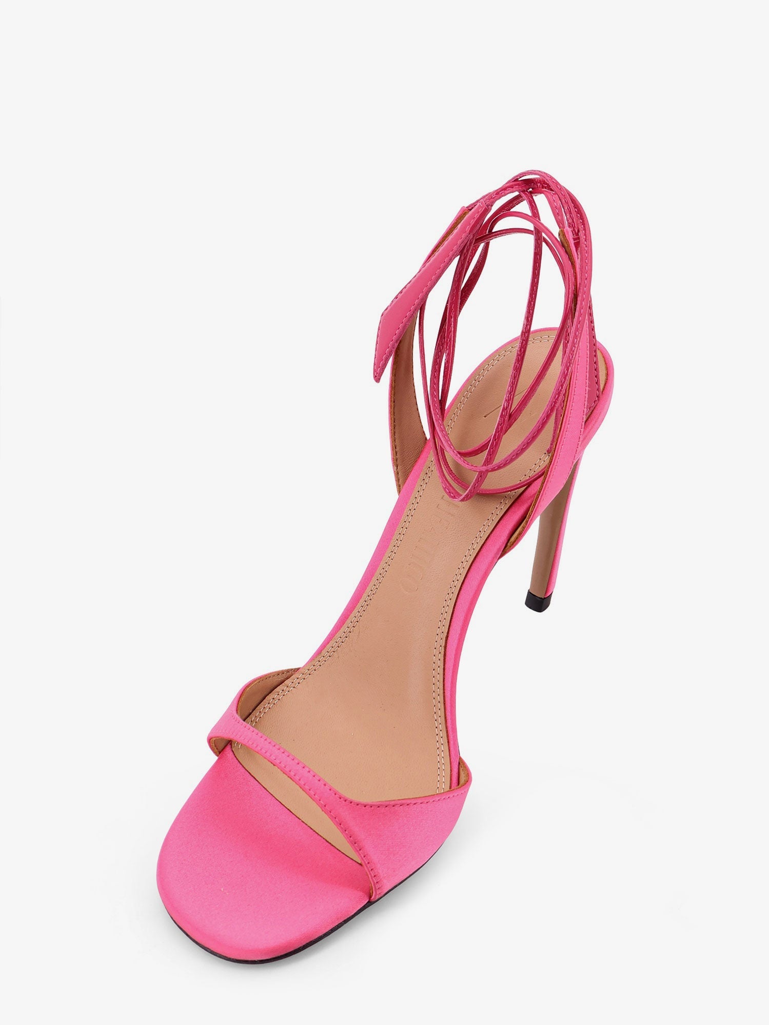 The Attico Ora Satin Sandals