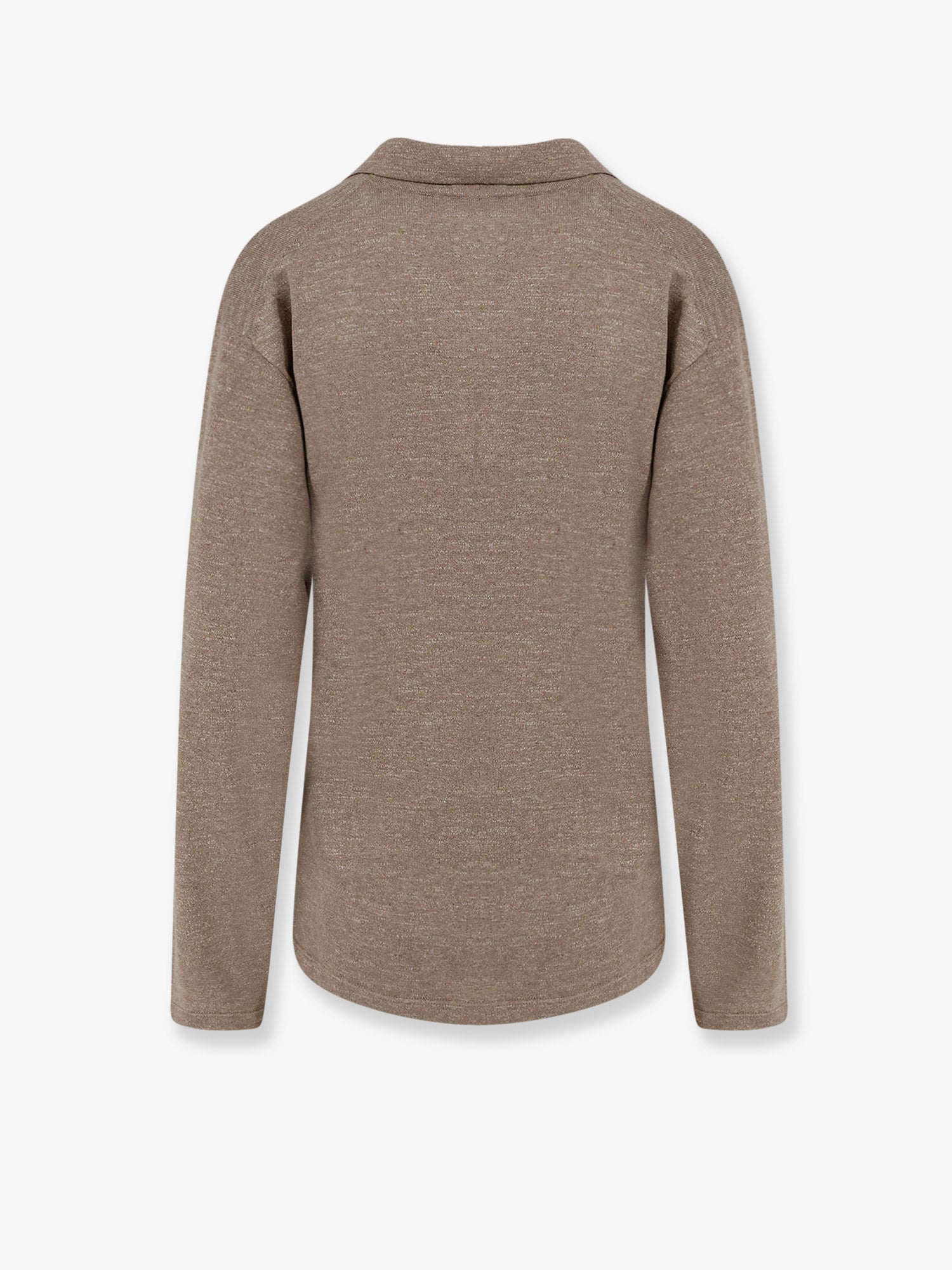 The Row Niosa Polo Shirt In Cotton And Linen