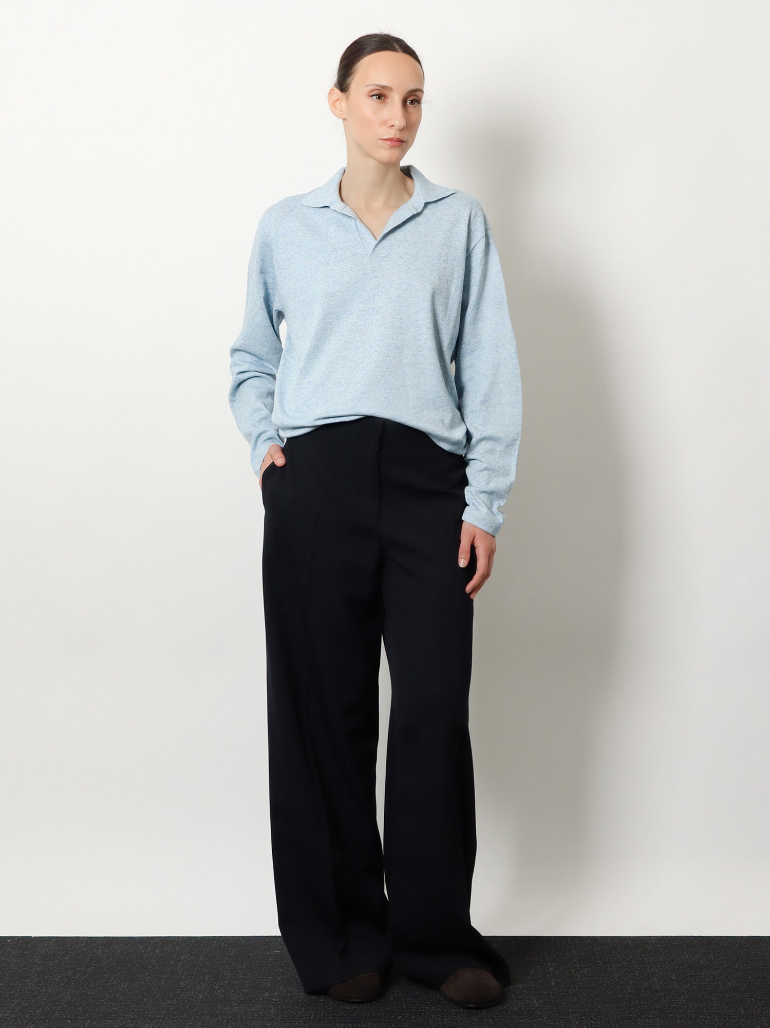 The Row Dender Wool Trousers